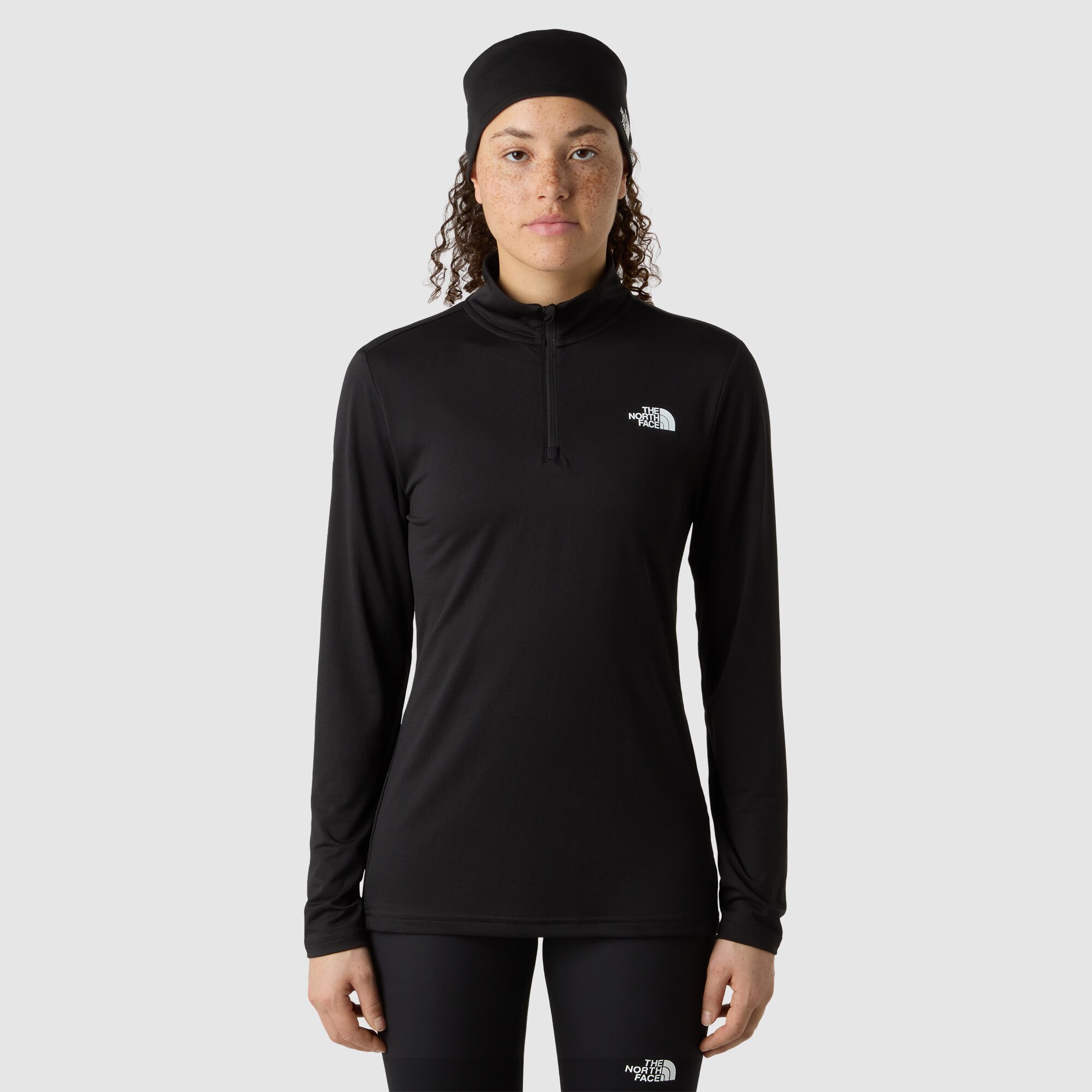 Imagen 0 de Camiseta de 1/4 de mujer Flex Slim The North Face Negro
