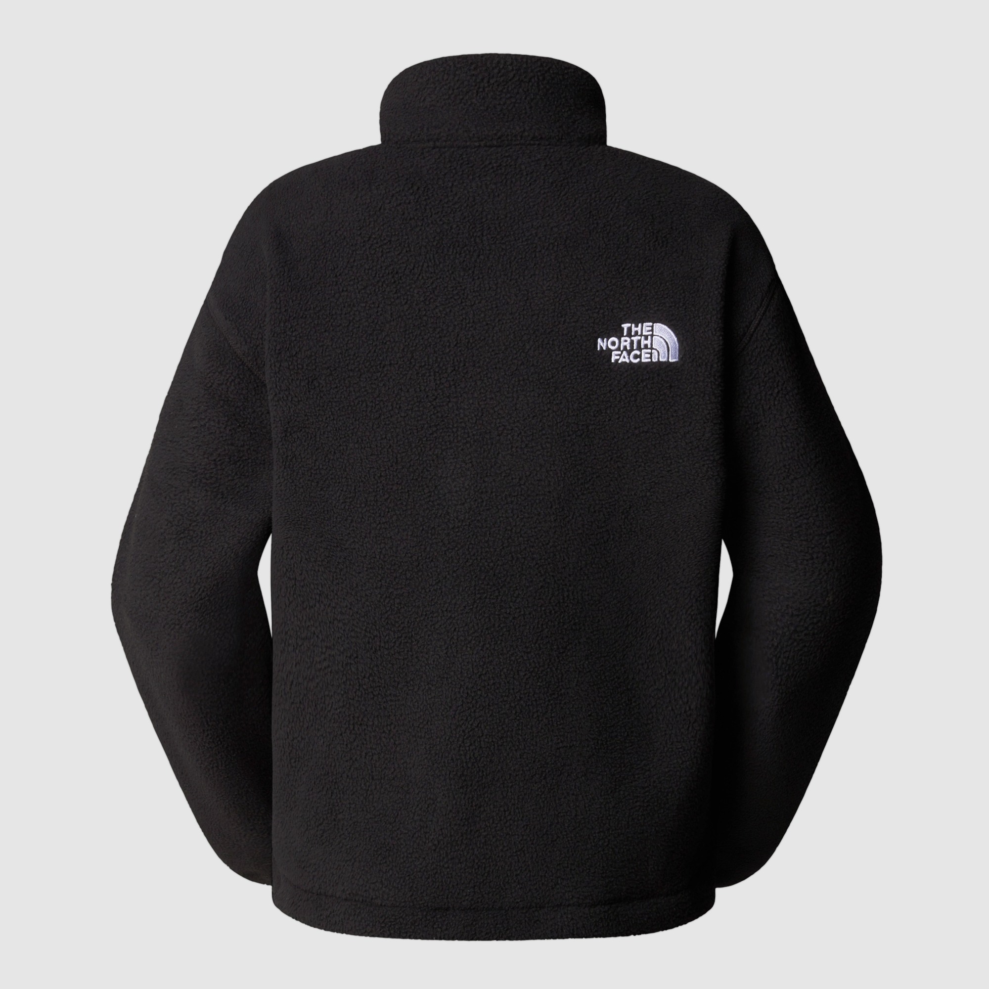 Forro polar con cremallera de 1/4 para mujer TNF Fleeski The North Face - Negro Negro-6