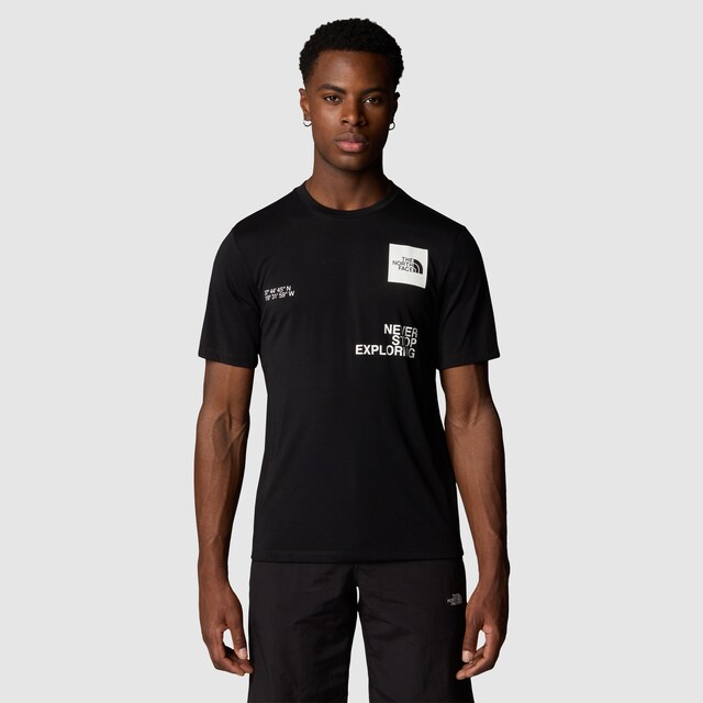 Imagen 0 de Camiseta de hombre Foundation Mountain Coordinates The North Face