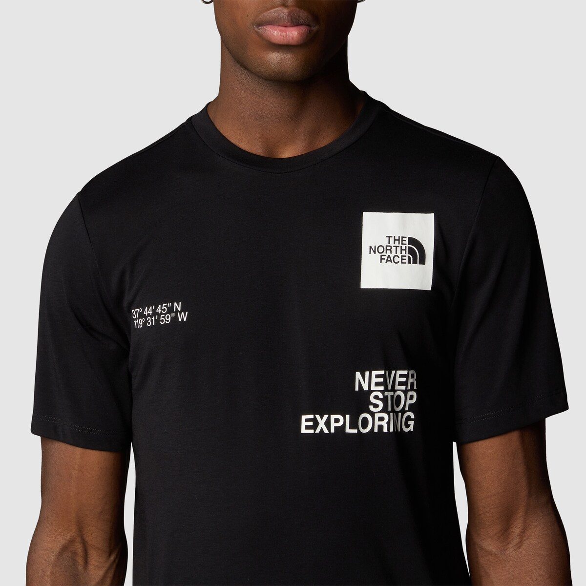 Camiseta de hombre Foundation Mountain Coordinates The North Face