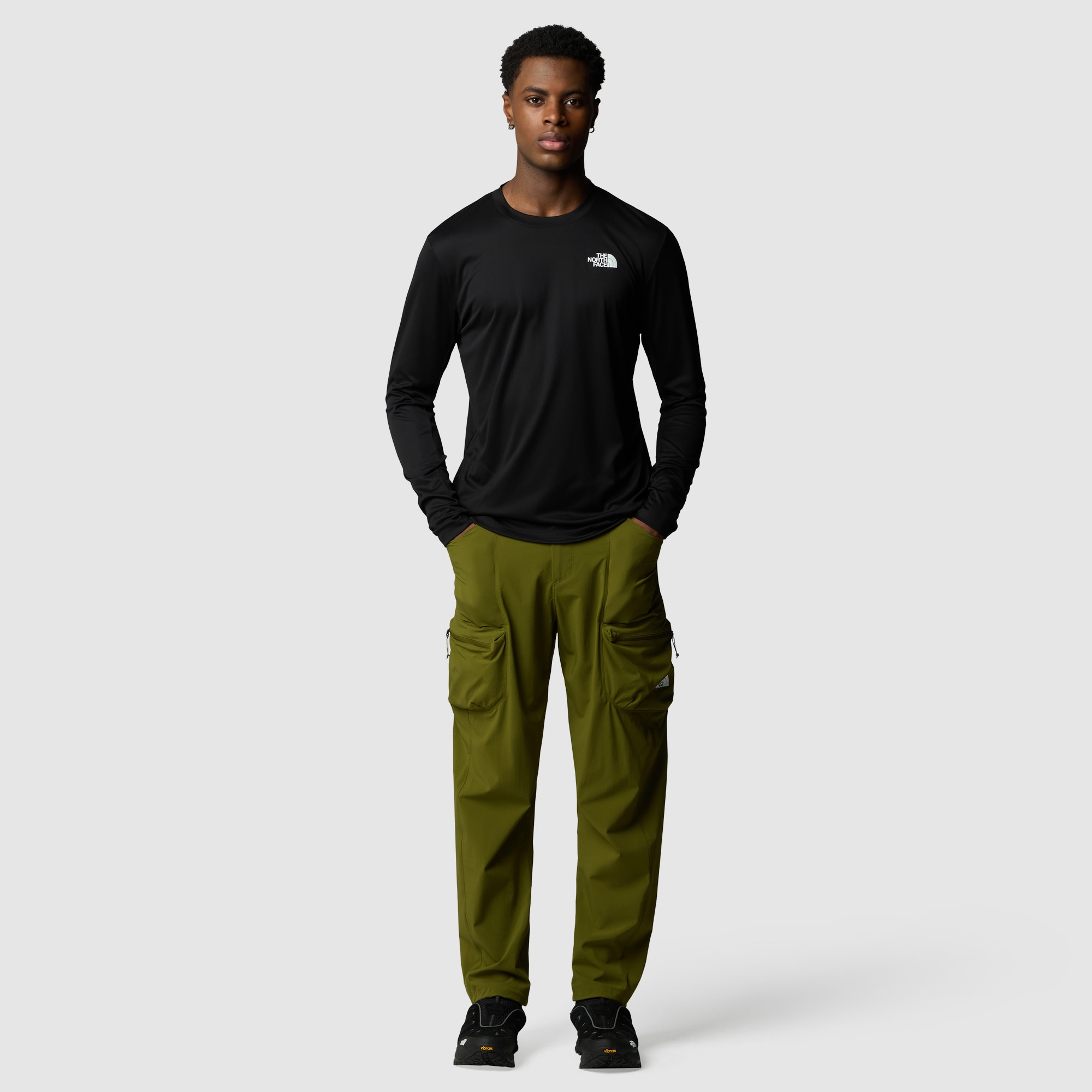Imagen 2 de Camiseta de manga larga para hombre Lightrange The North Face - Negro Negro
