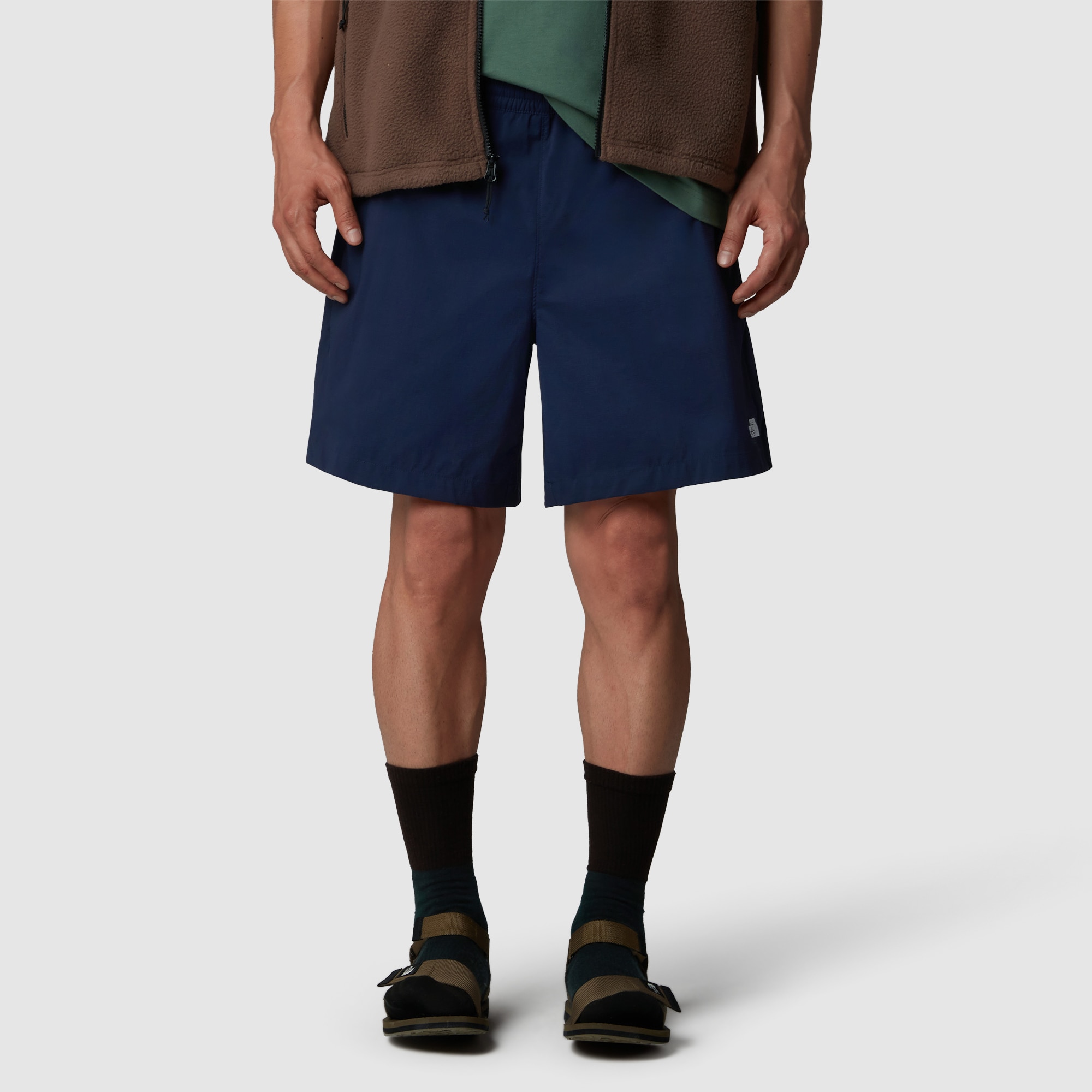Imagen 1 de Bermuda Class V Pathfinder Pull-On de hombre - 17,78 cm The North Face Azul
