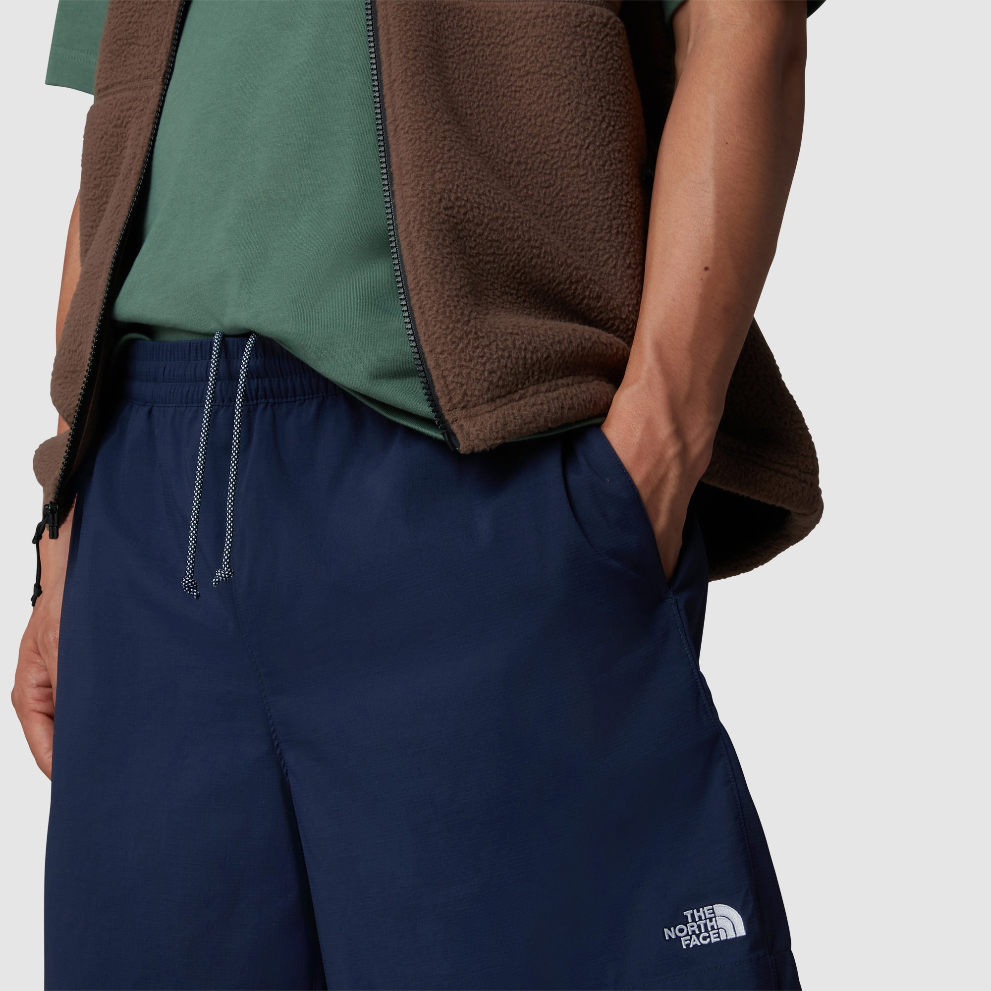 Imagen 4 de Bermuda Class V Pathfinder Pull-On de hombre - 17,78 cm The North Face - Azul Azul