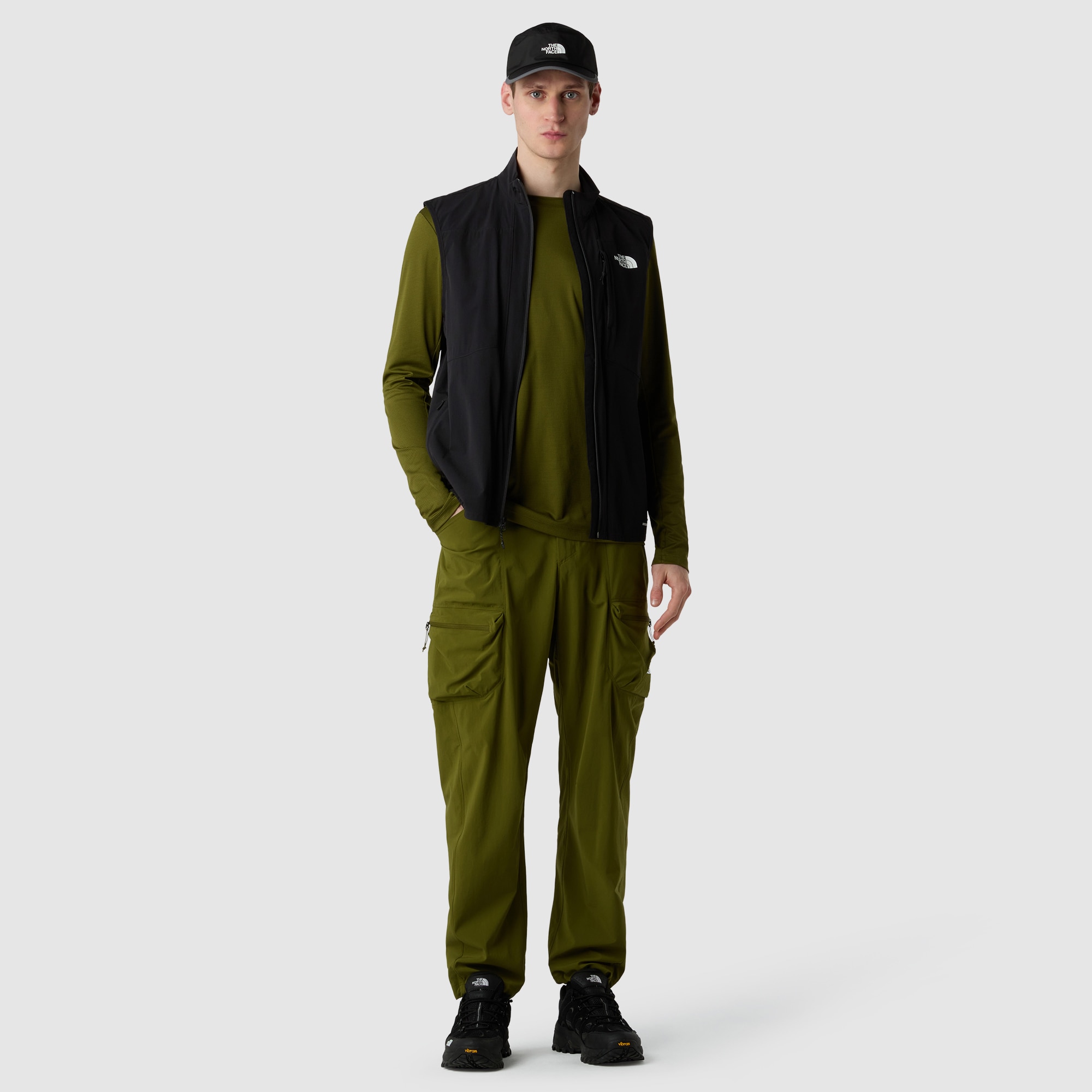 Pantalón holgado plegable para hombre Packable The North Face - Verde Oliva Verde Oliva-2