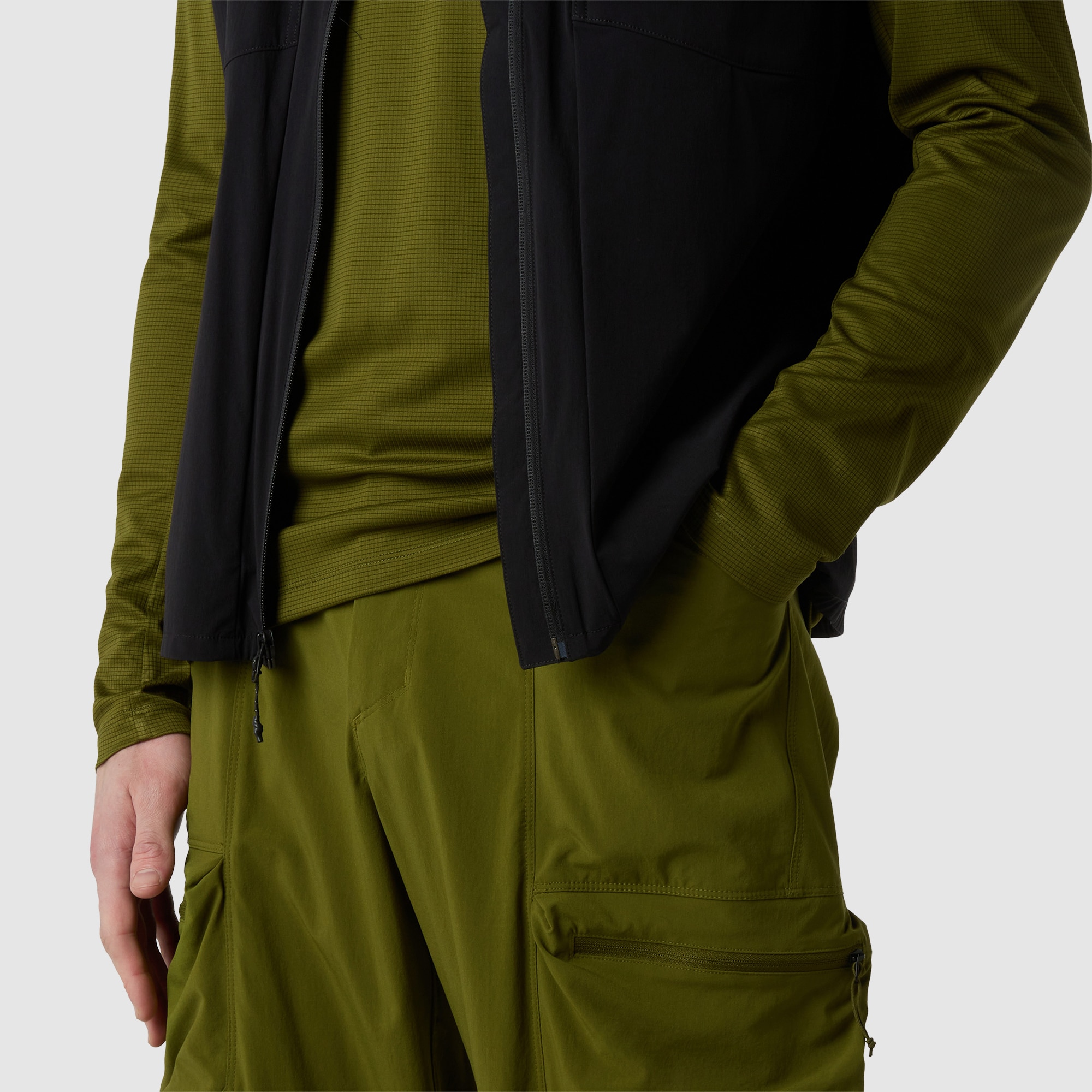 Pantalón holgado plegable para hombre Packable The North Face - Verde Oliva Verde Oliva-4