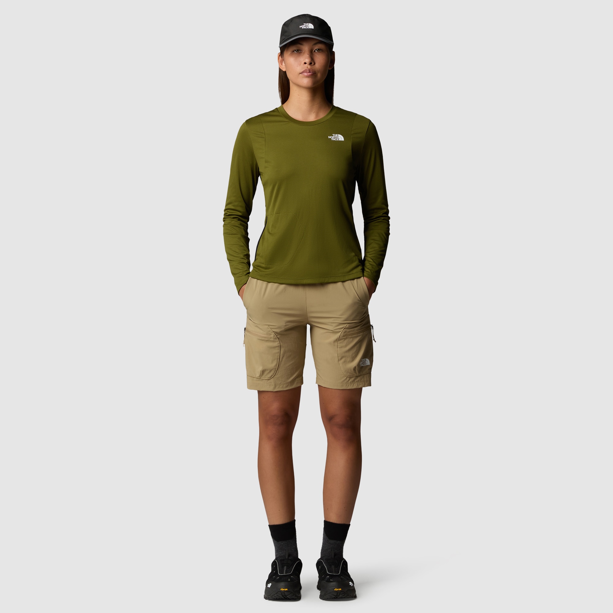 Pantalón corto plegable para mujer Packable The North Face - Beige Beige-2