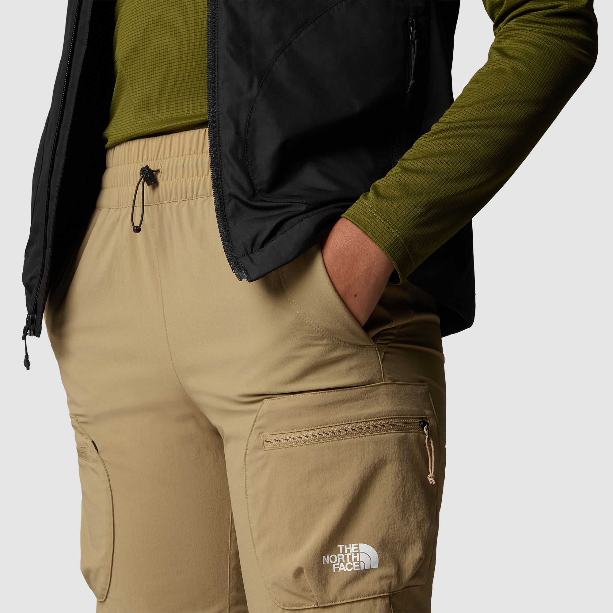Pantalón corto plegable para mujer Packable The North Face - Beige Beige-4