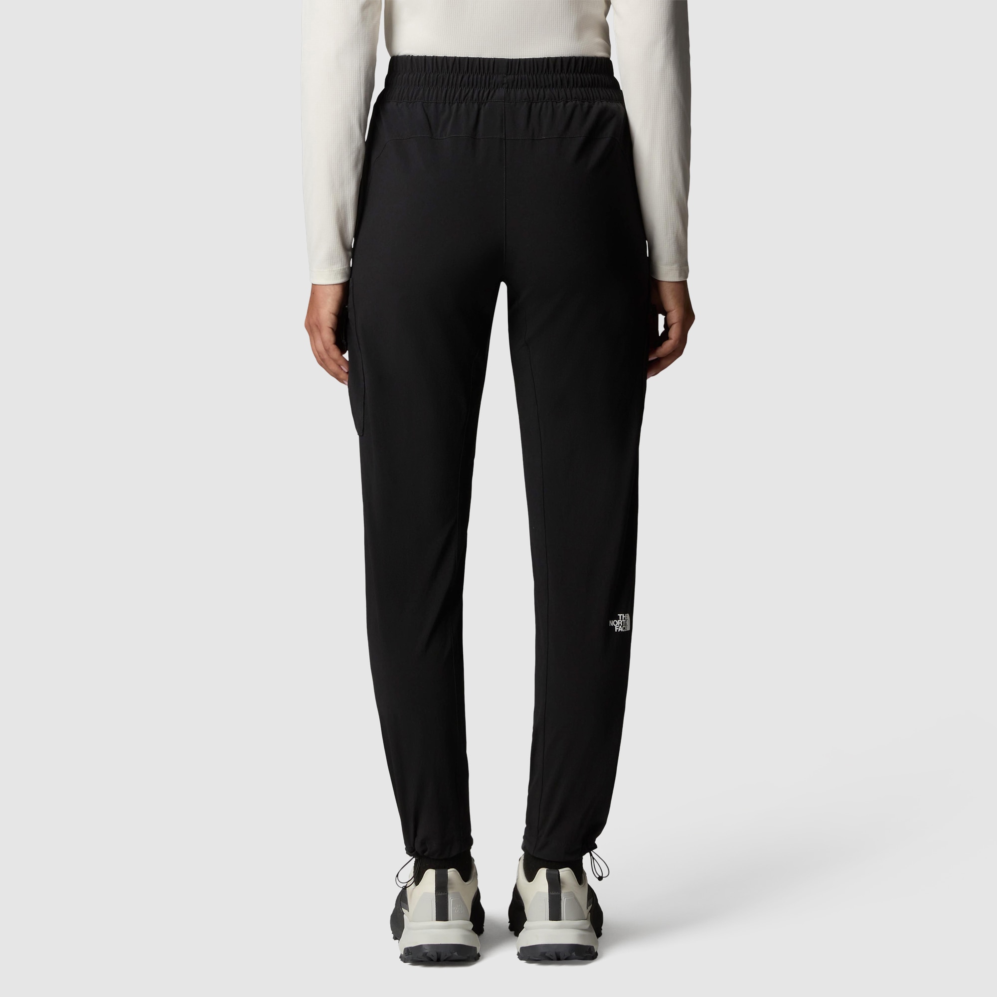 Pantalón de chándal plegable recto de corte regular para mujer Packable The North Face - Negro Negro-3