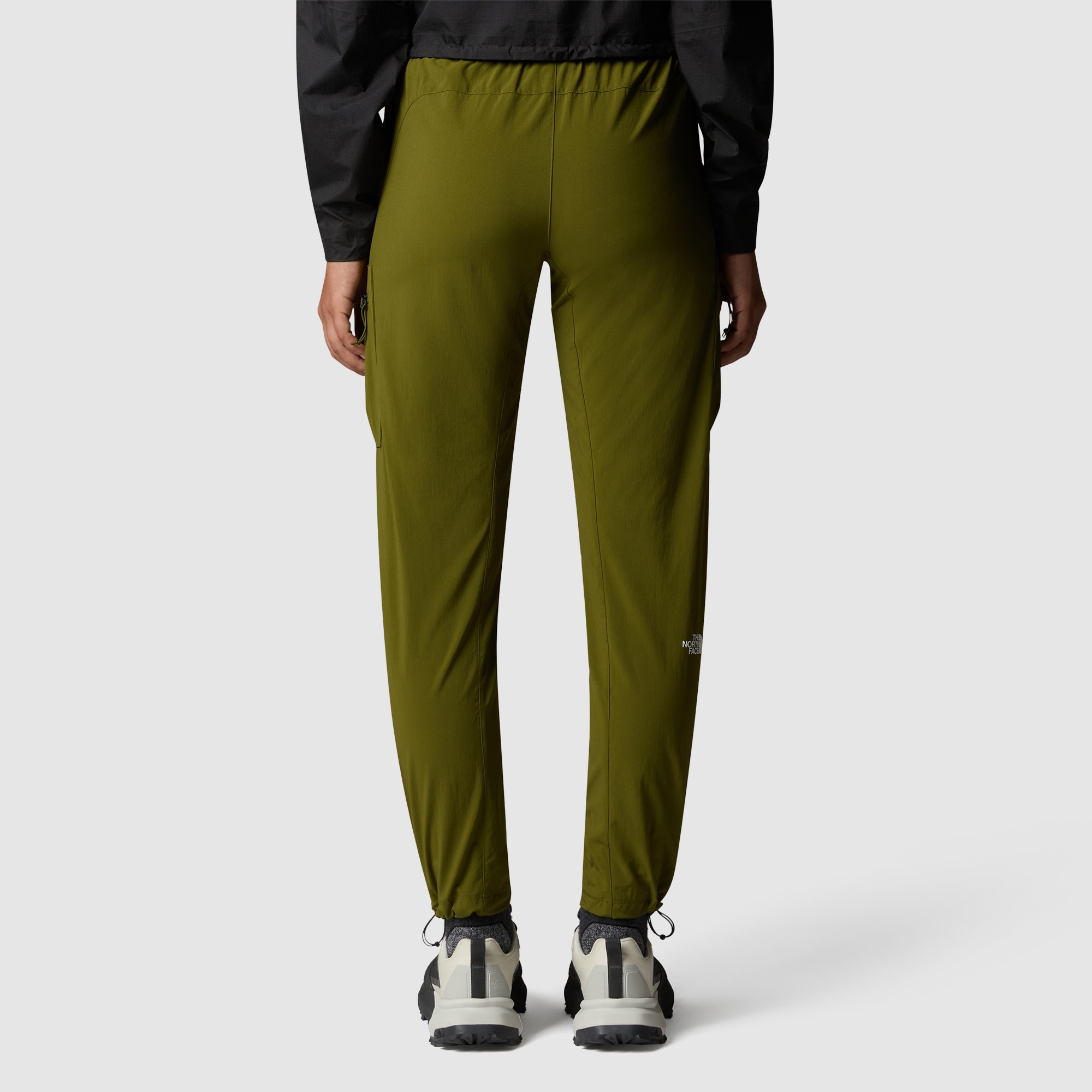 Pantalón de chándal plegable recto de corte regular para mujer Packable The North Face - Verde Oliva Verde Oliva-3