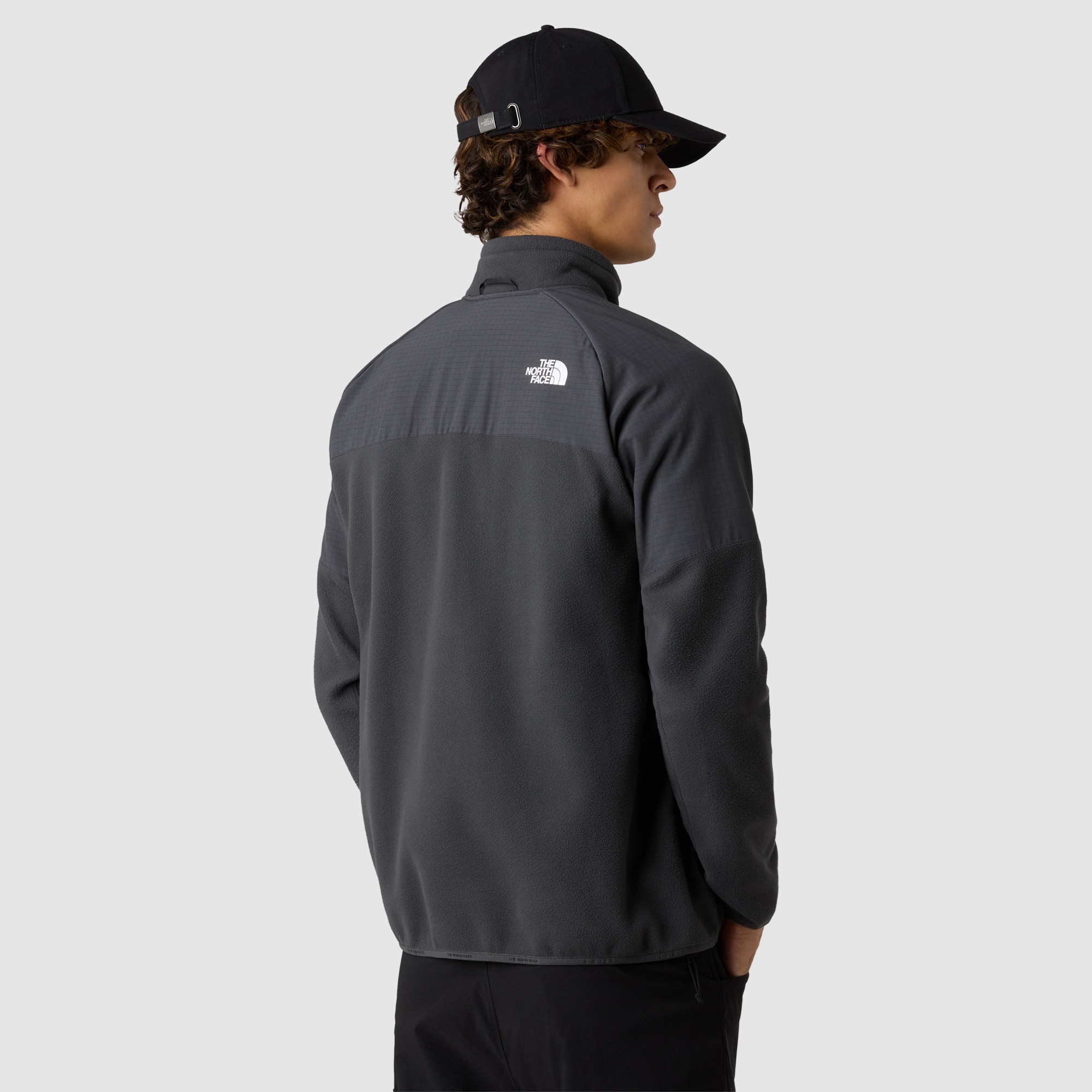 Forro polar de peso grueso de hombre Glacier The North Face - Gris Gris-3