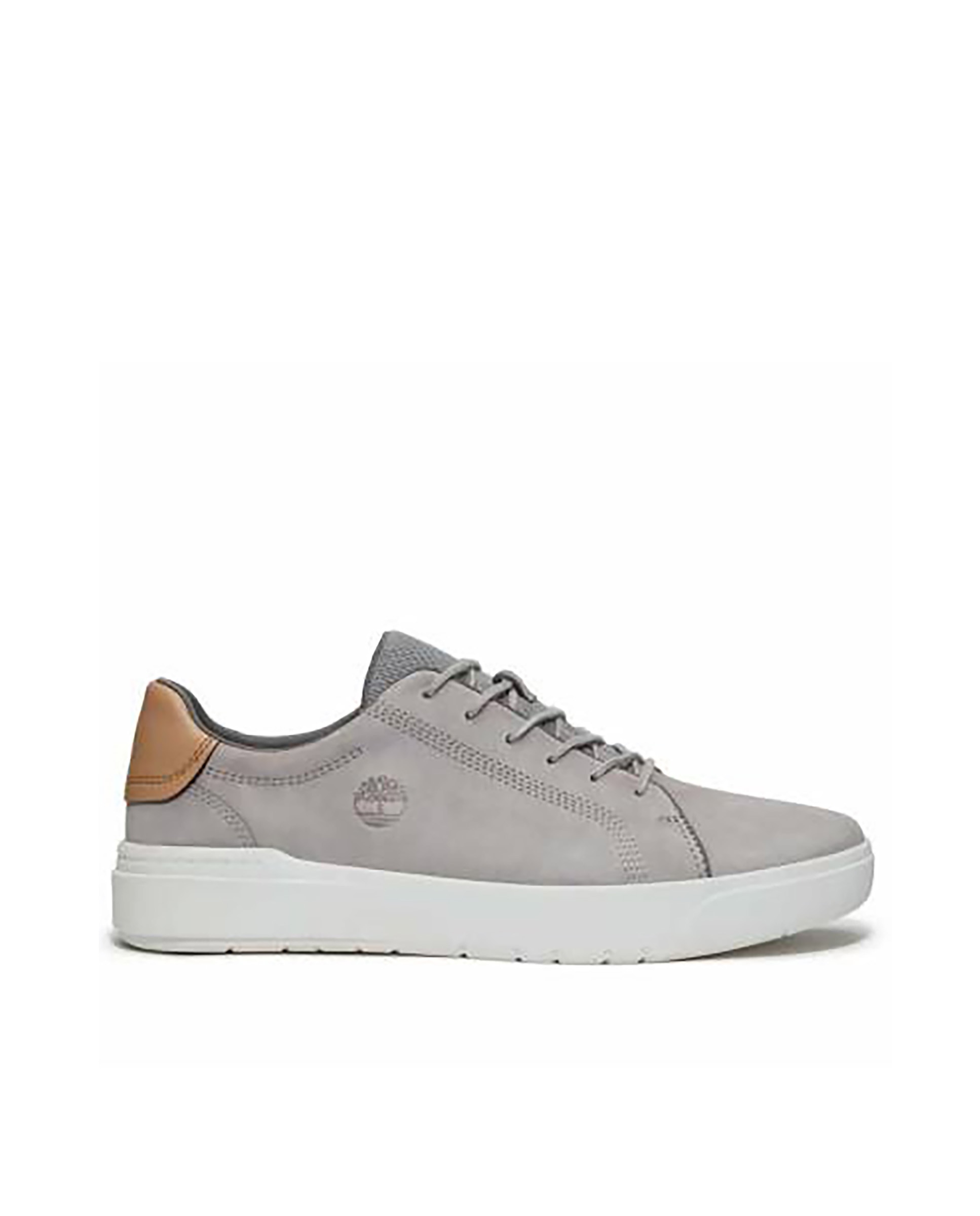 Imagen 0 de Zapatos de vestir de piel de hombre con cierre de cordones Gris claro