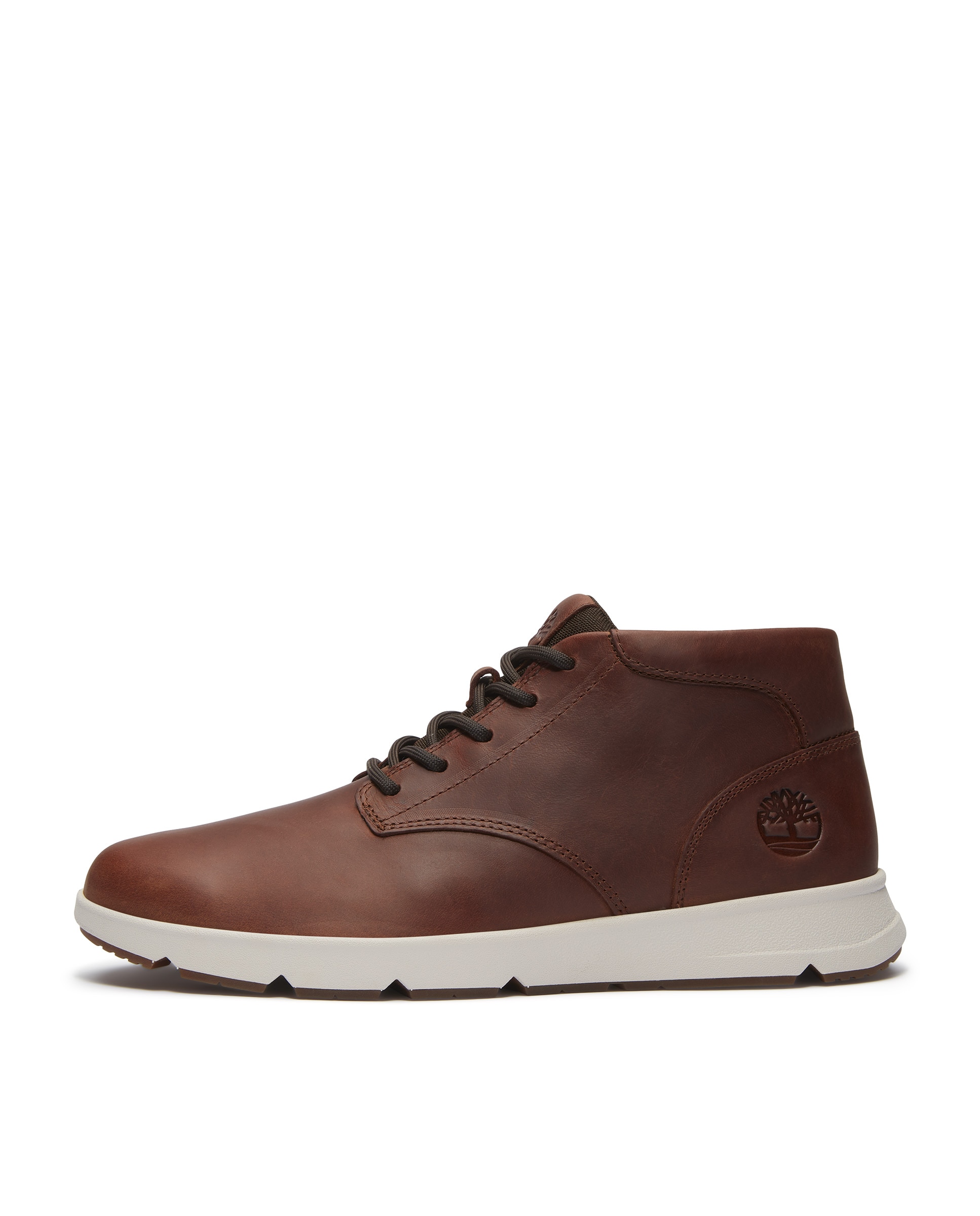 Zapatillas de caña media de hombre en cuero premium ultra confortables - Timberland - Marrón Marrón-7
