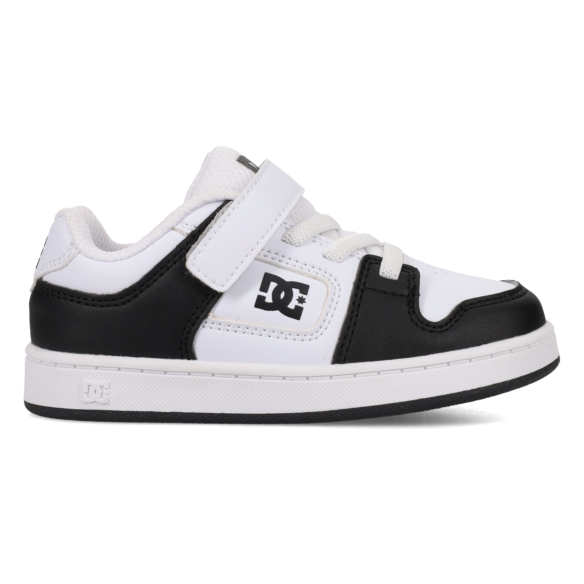 DC Shoes Zapatillas de bebés Toddler Manteca V Negro / Blanco