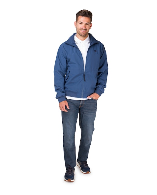 Imagen 0 de Vaquero entallado Sandworn para hombre en azul oscuro
