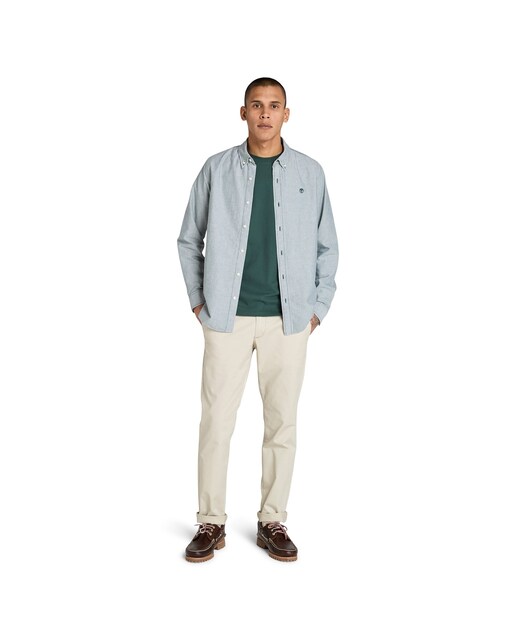 Imagen 0 de Pantalón chino de hombre slim fit de algodón elástico