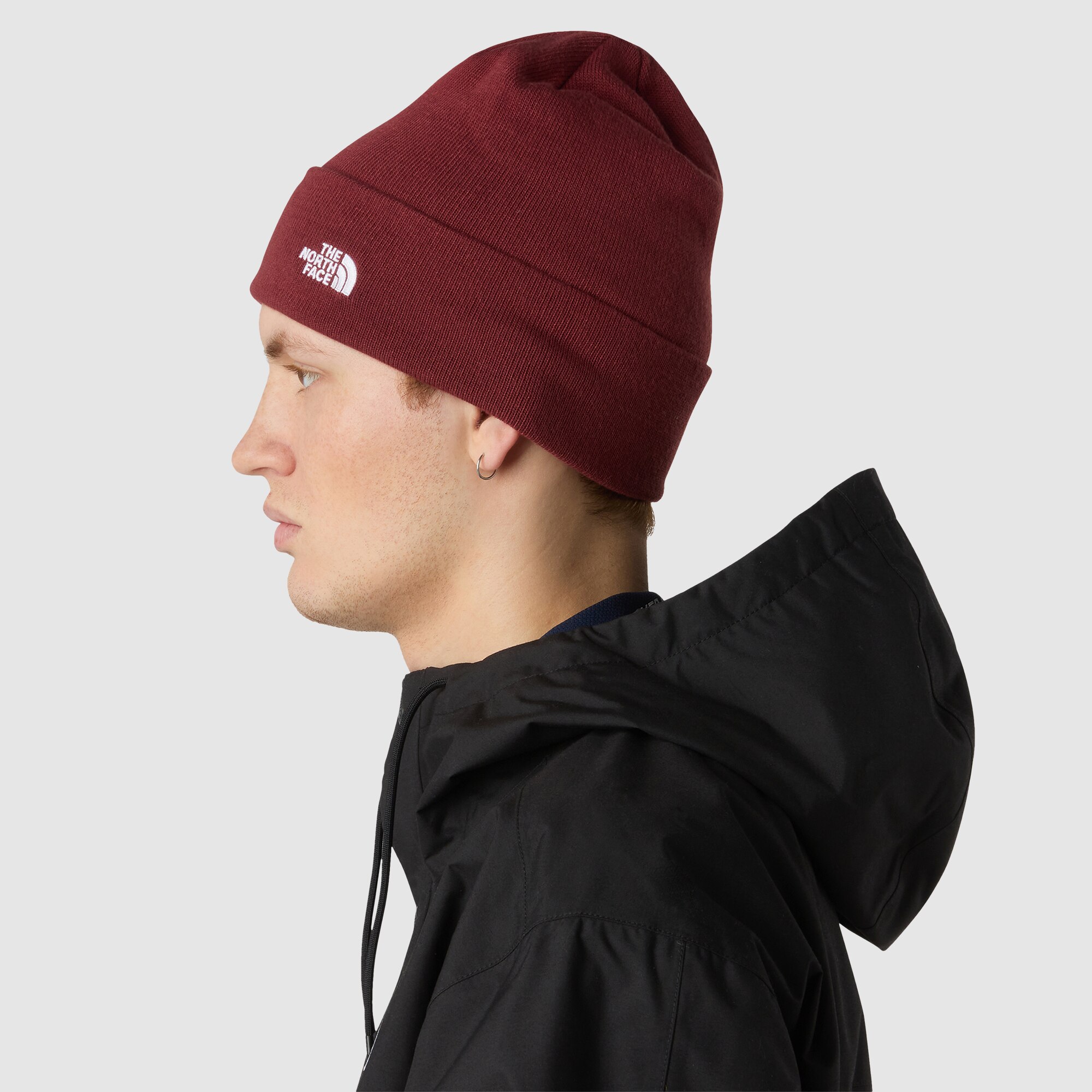 Gorro de hombre Norm The North Face - Burdeos Burdeos-4