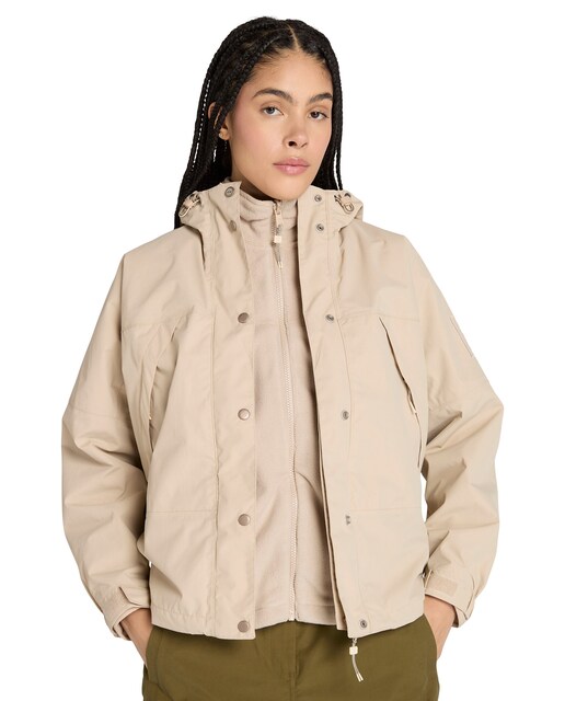 Imagen 0 de Chaqueta de mujer impermeable Winnick 3 en 1 en deige
