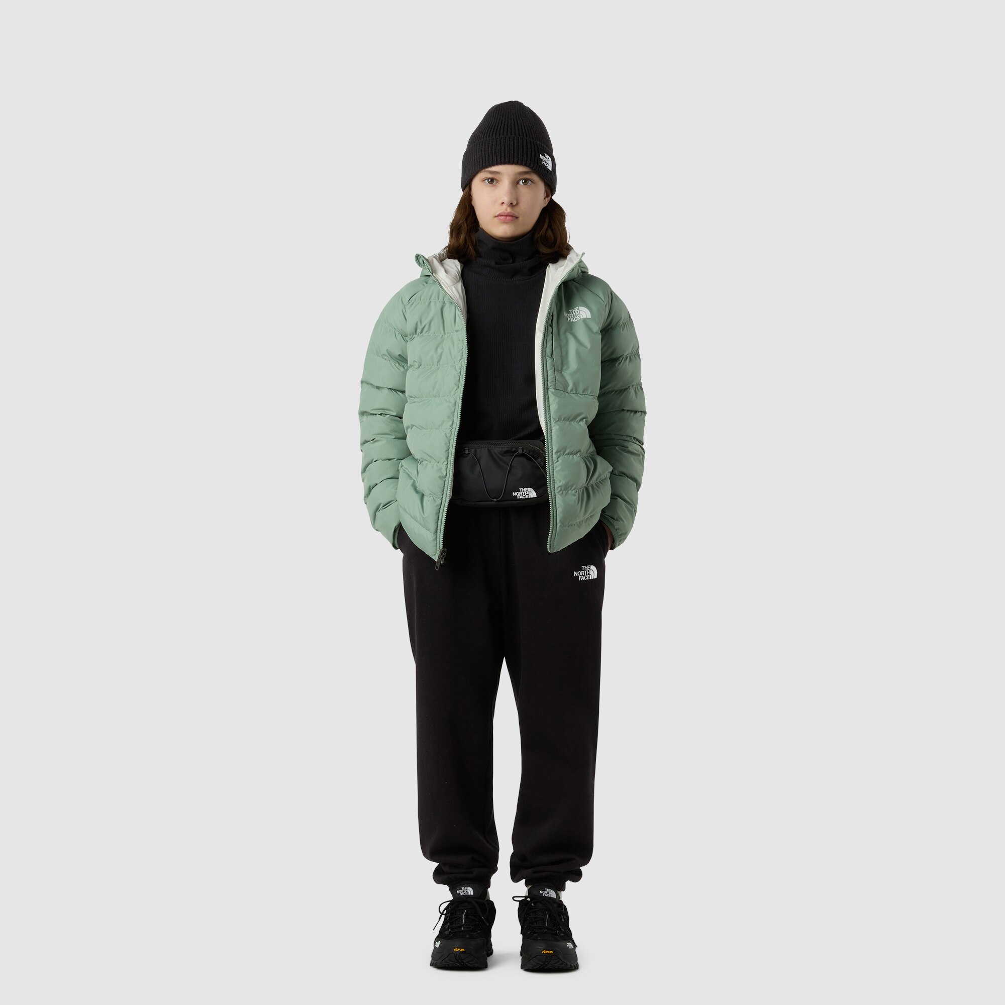 Imagen 2 de Chaqueta reversible para niño Perrito The North Face - Verde Verde