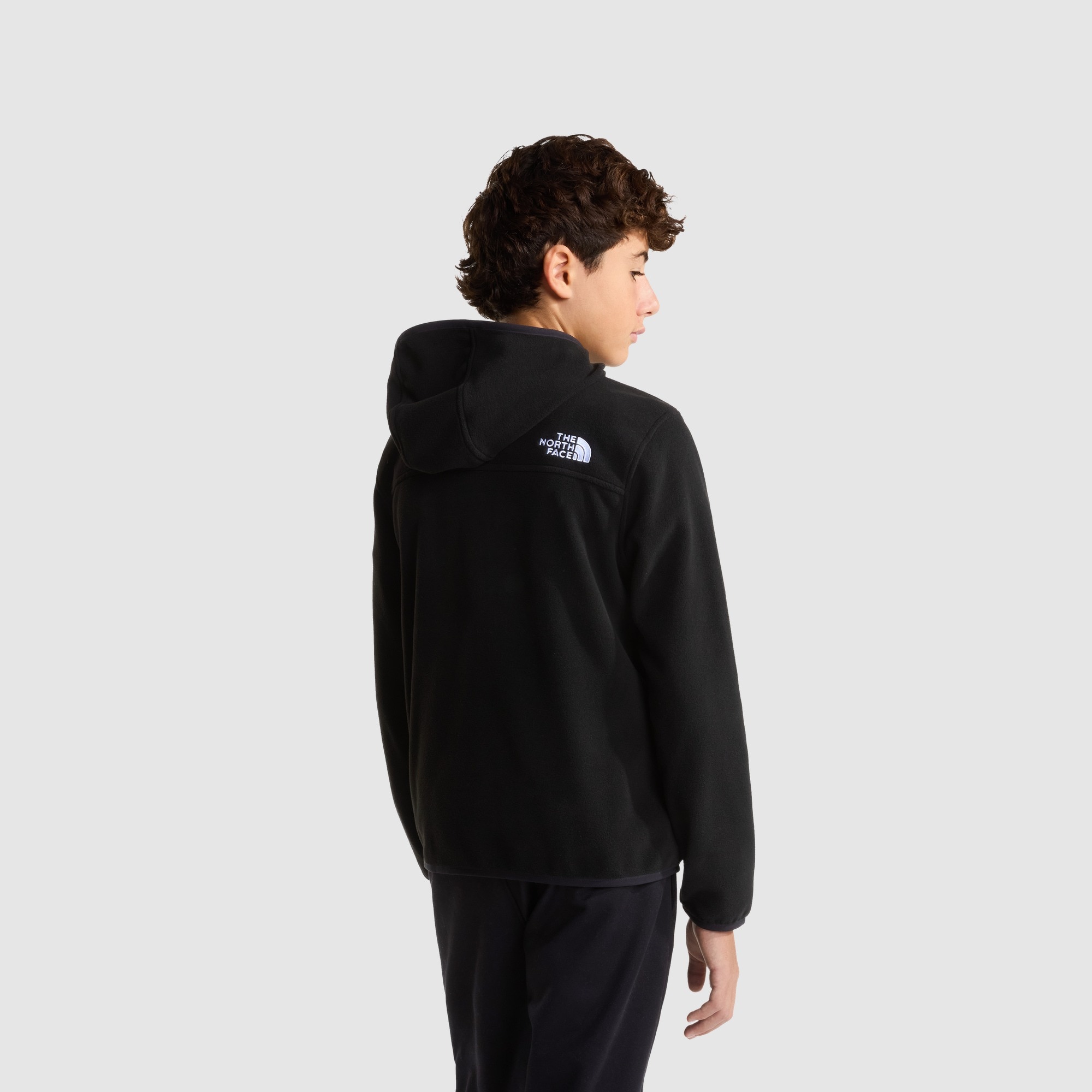 Forro polar con cremallera integral para niño Glacier The North Face - Negro Negro-3