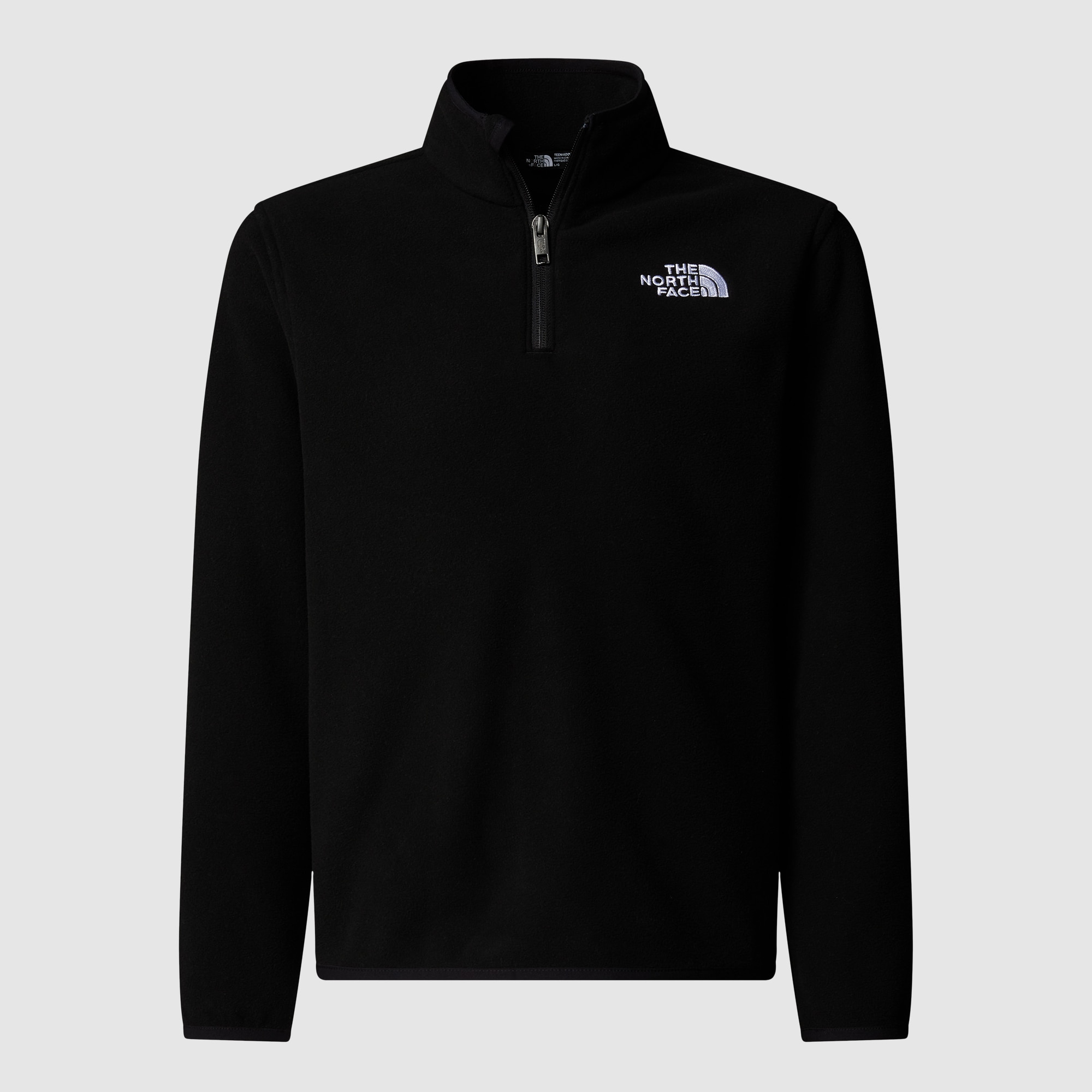 Forro polar con cremallera de 1/4 de niños Glacier The North Face - Negro Negro-5
