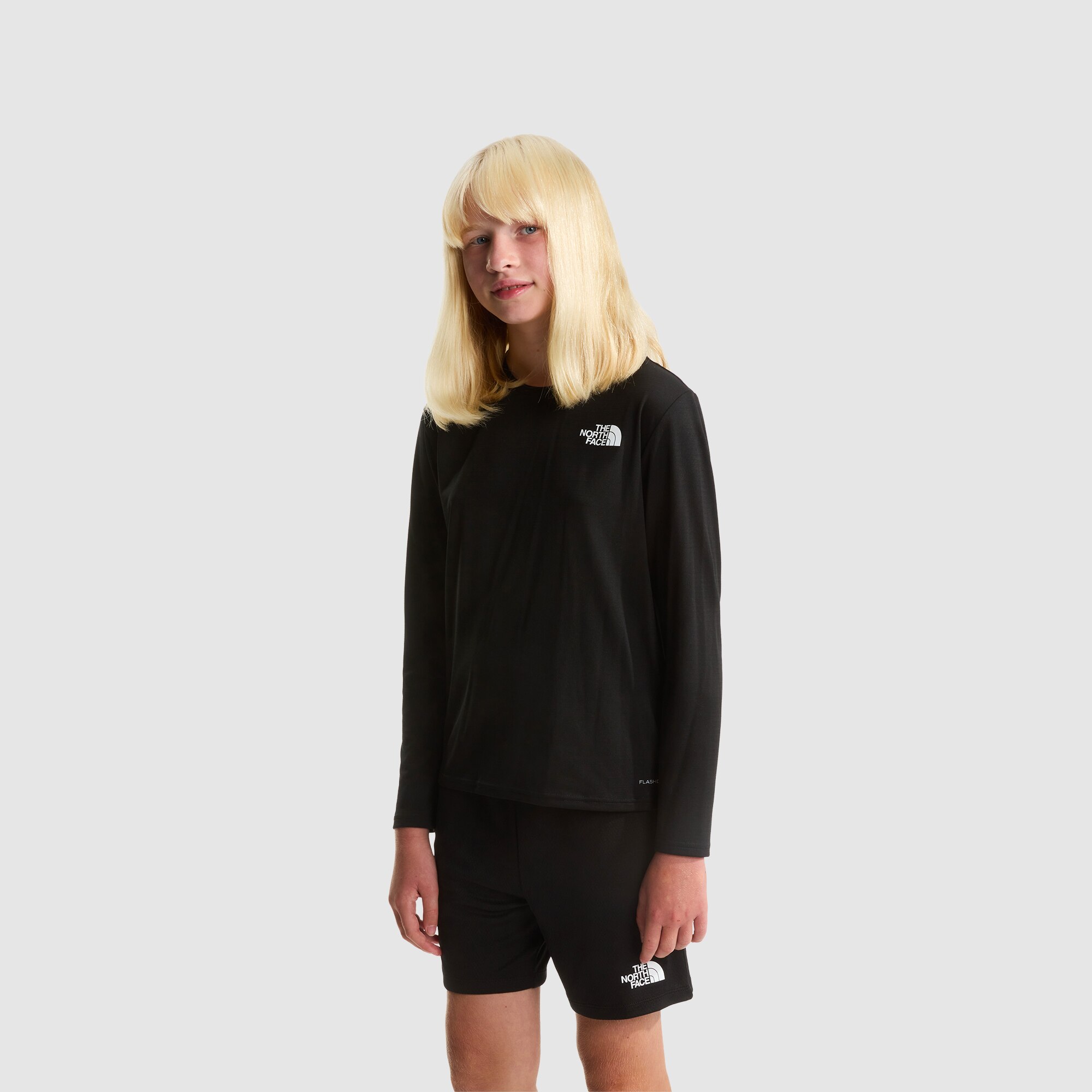 Imagen 0 de Camiseta de manga larga 24/7 de niños The North Face Negro