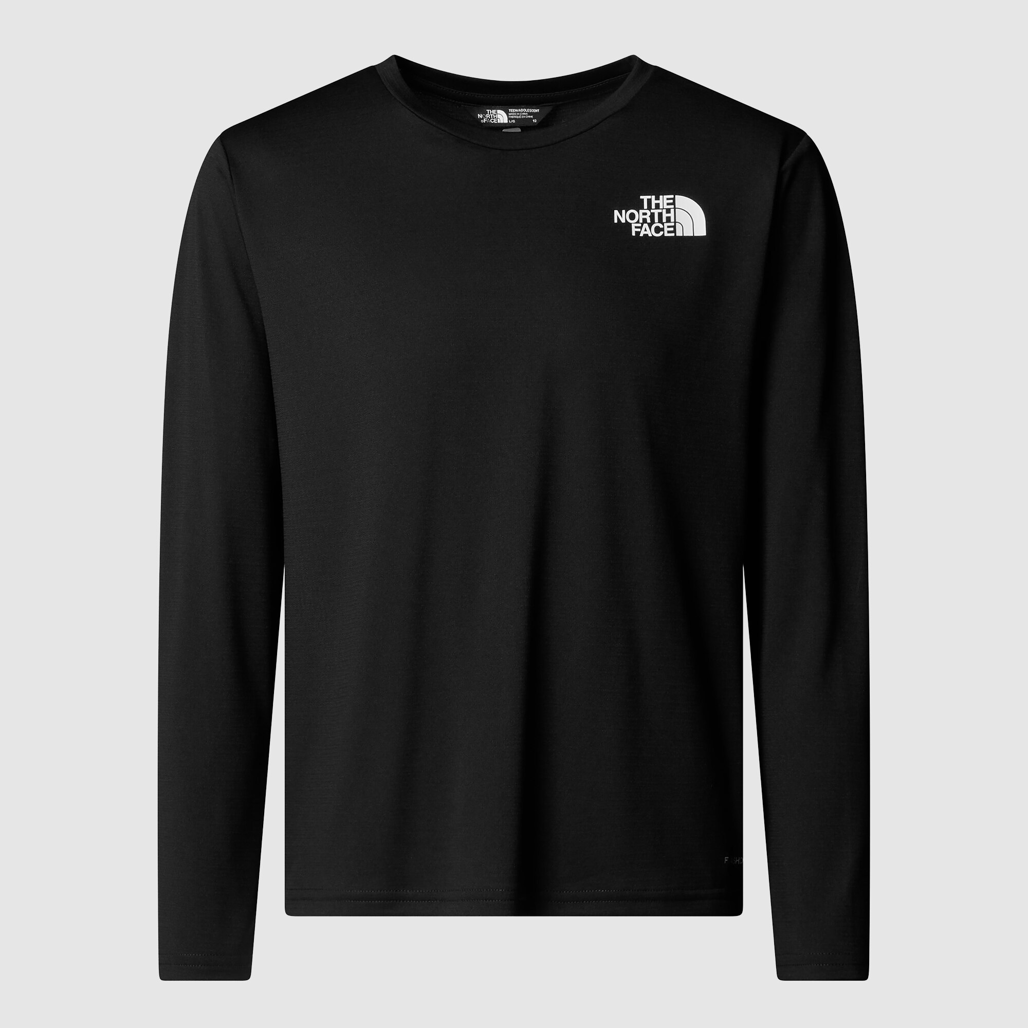 Camiseta de manga larga 24/7 de niños The North Face - Negro Negro-5