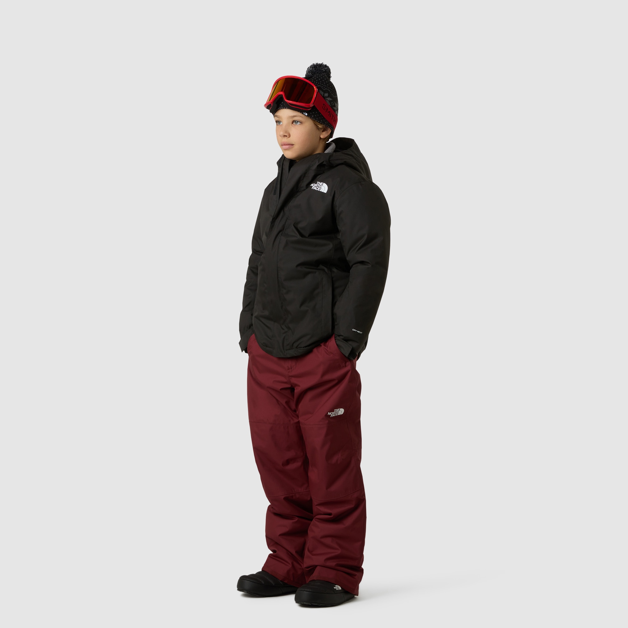 Chaqueta de niños Snowquest The North Face - Negro Negro-2