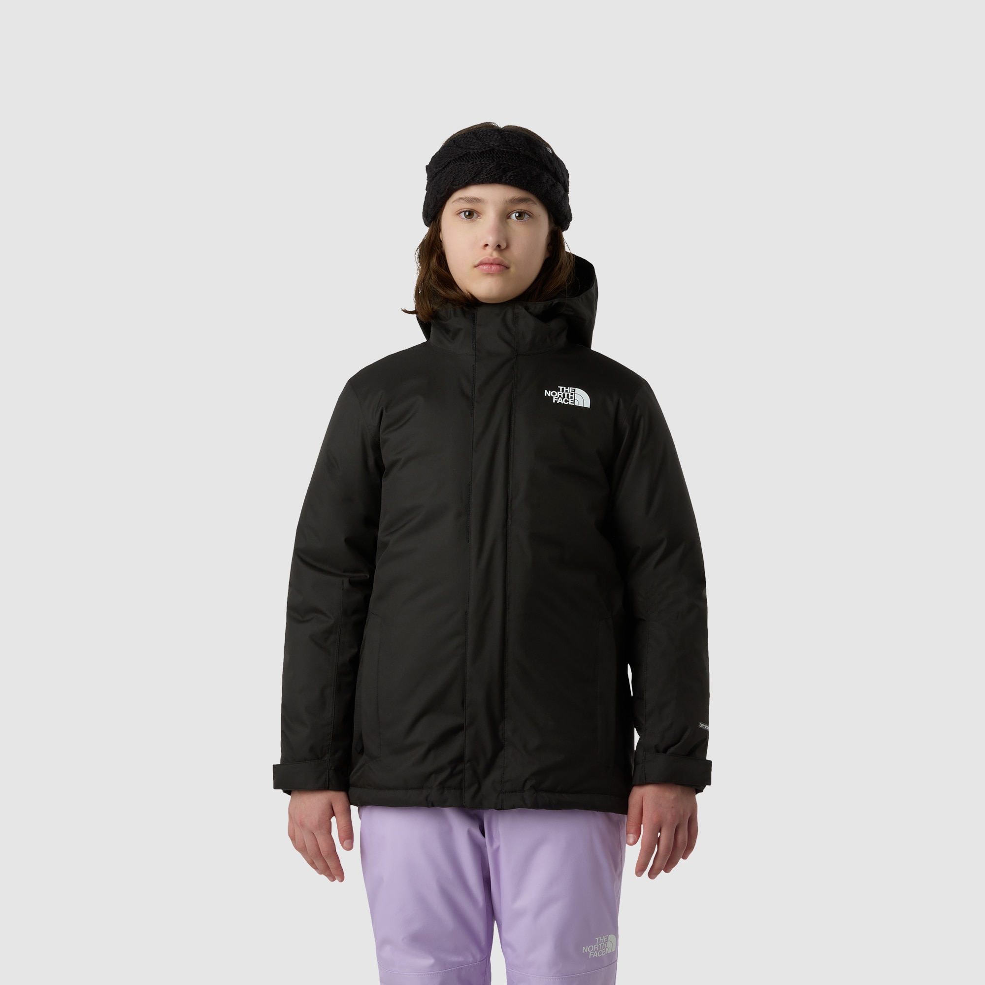 Chaqueta de niños Snowquest The North Face - Negro Negro-3