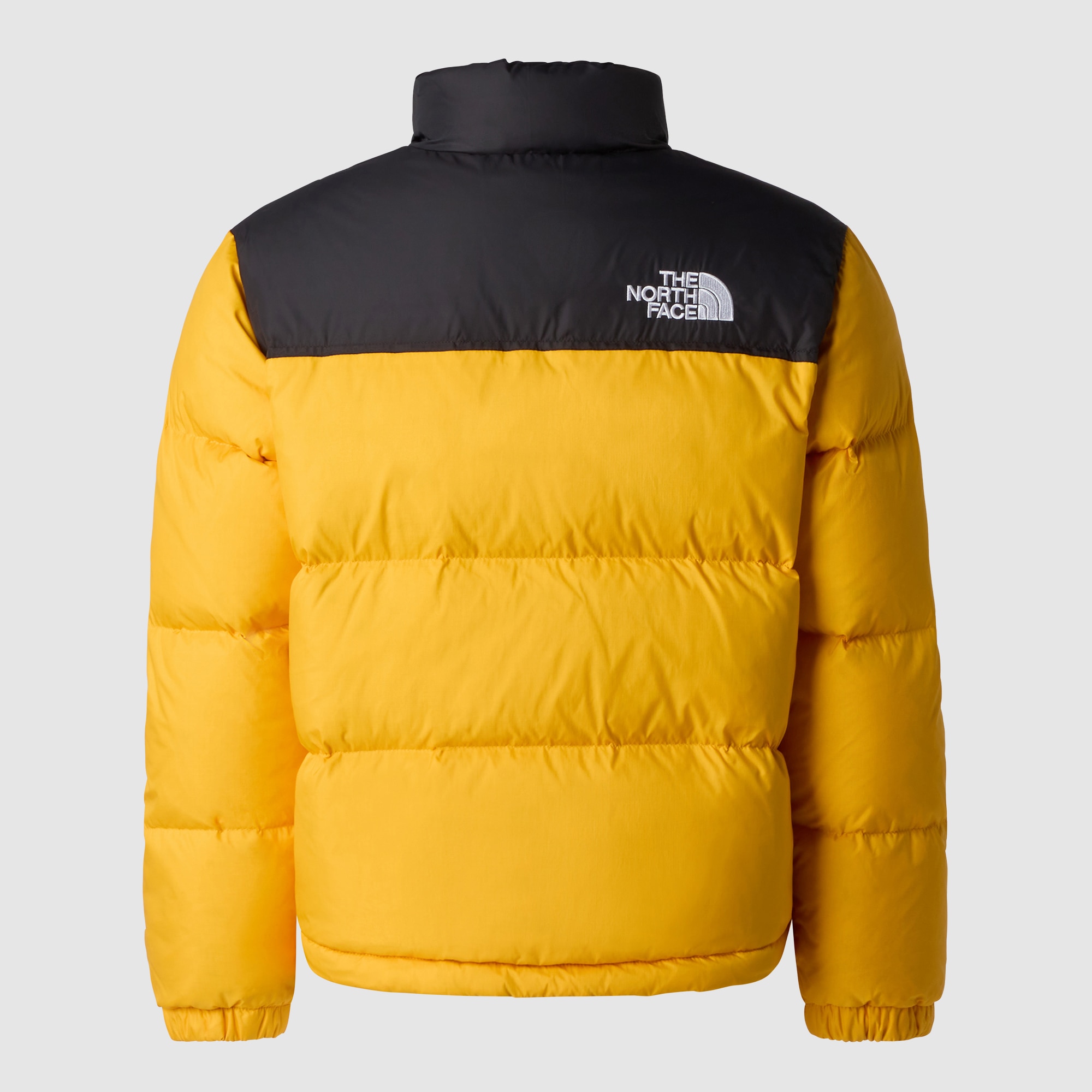 Chaqueta de niños Nuptse 1996 The North Face - Negro Amarillo-6