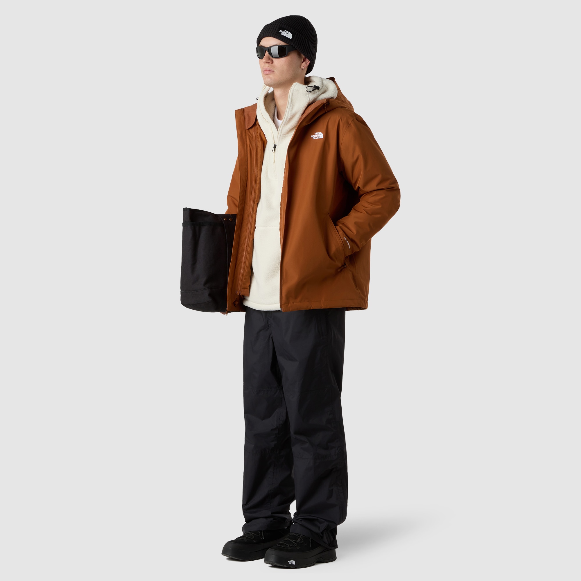 Chaqueta con capucha 3 en 1 de hombre Mono Triclimate Carto The North Face - Cuero Cuero-2