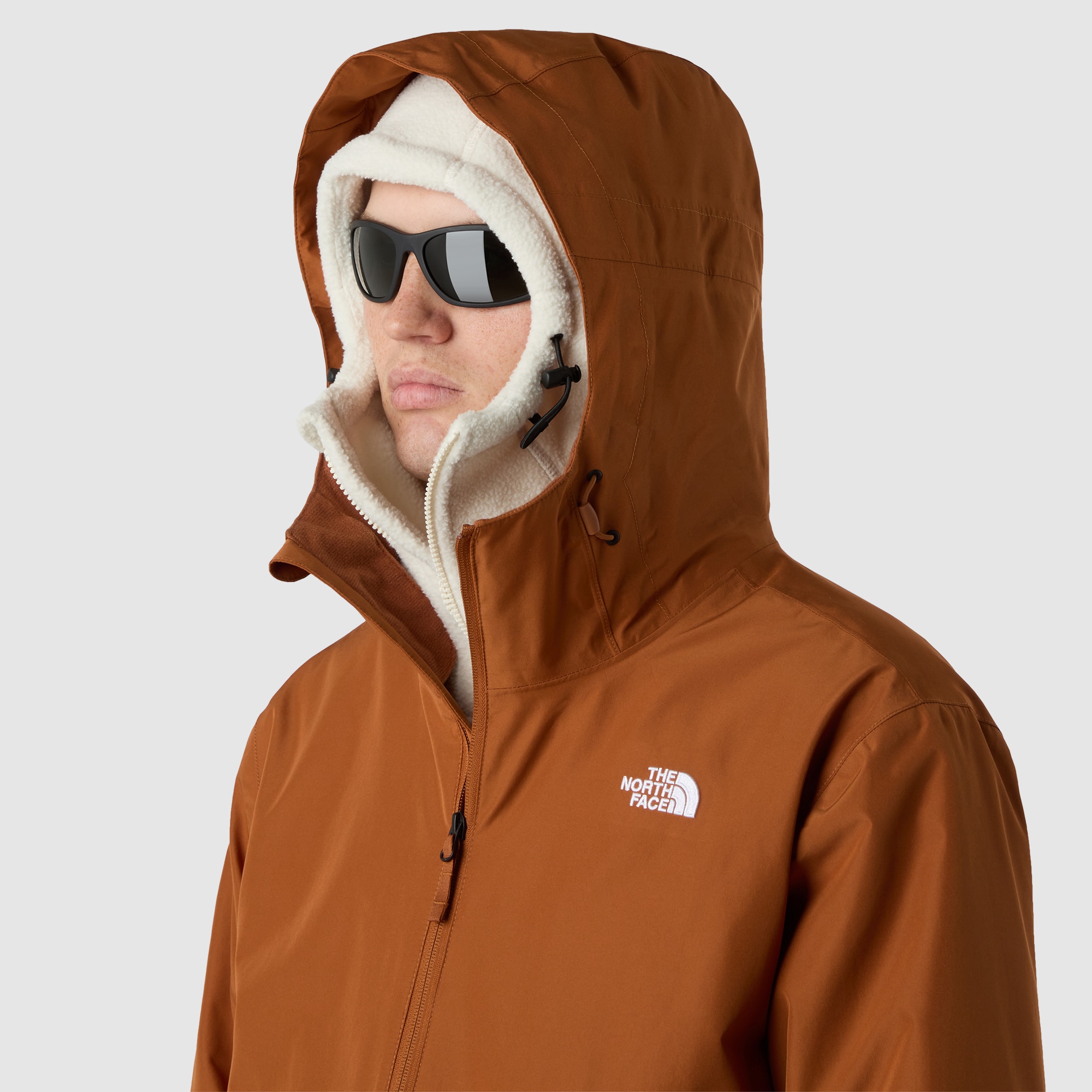 Chaqueta con capucha 3 en 1 de hombre Mono Triclimate Carto The North Face - Cuero Cuero-4