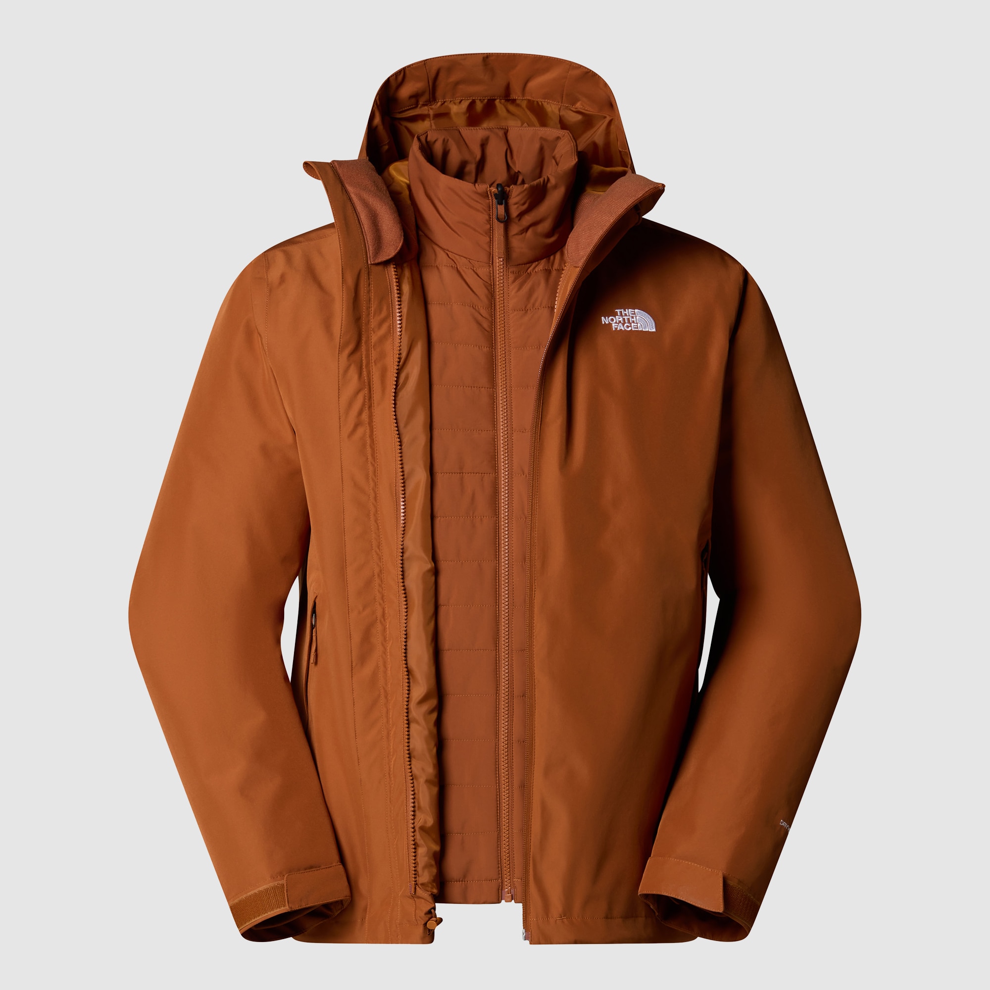 Chaqueta con capucha 3 en 1 de hombre Mono Triclimate Carto The North Face - Cuero Cuero-5
