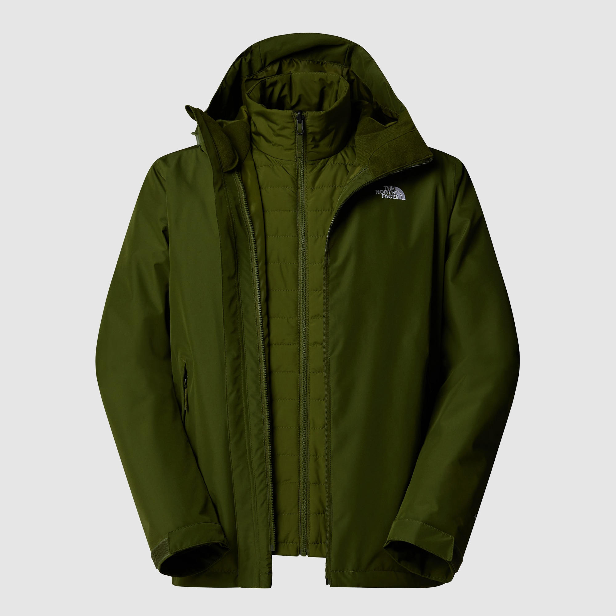 Chaqueta con capucha 3 en 1 de hombre Mono Triclimate Carto The North Face - Verde cadete Verde cadete-5