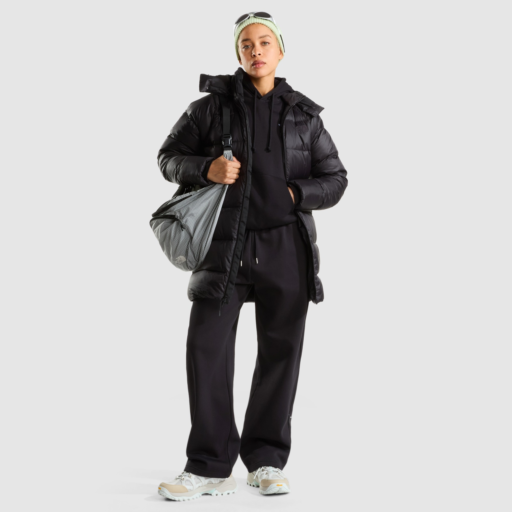 Chaqueta de plumón con capucha para mujer Hydrenalite City The North Face - Negro Negro-2