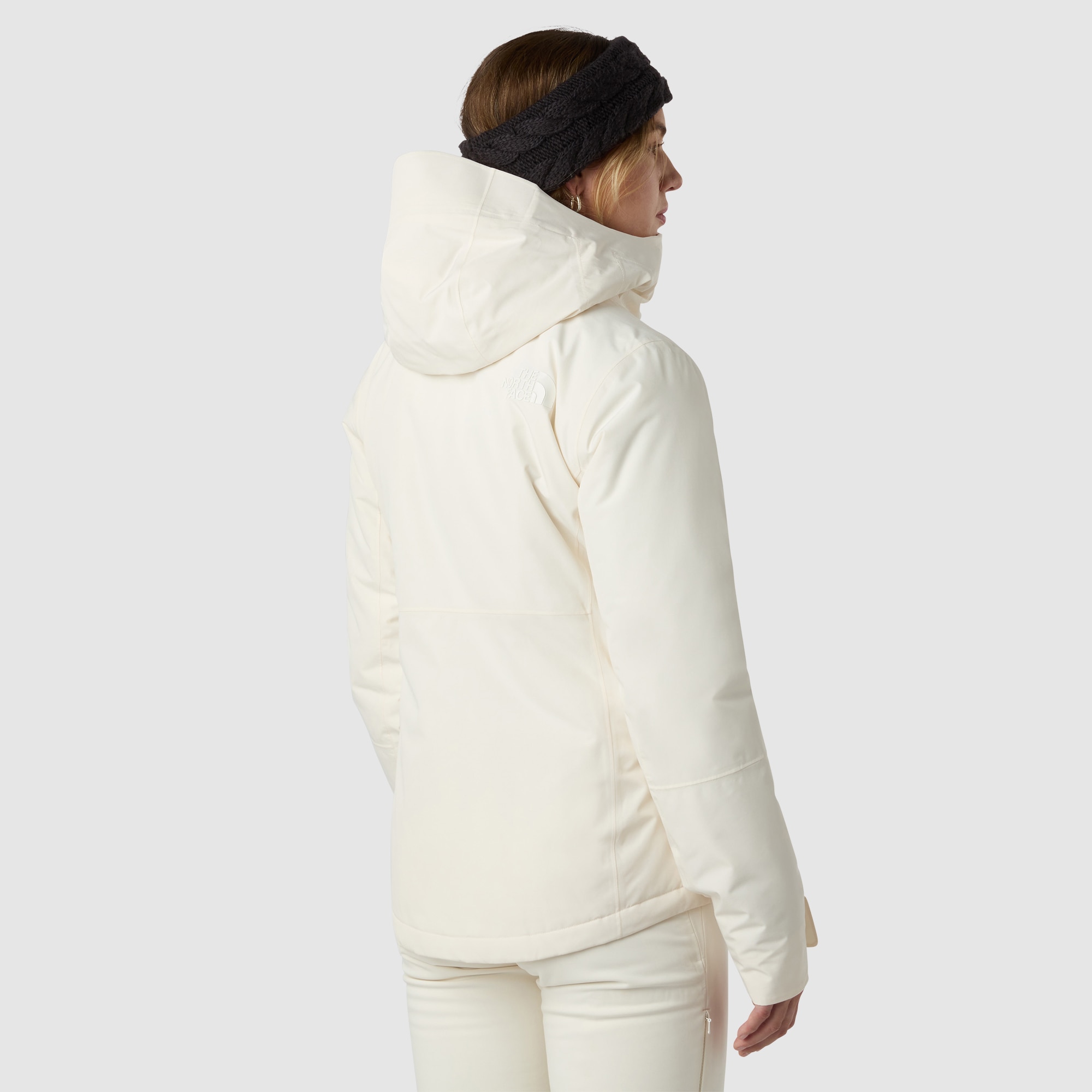 Chaqueta de mujer Descendit The North Face - Verde Blanco-3