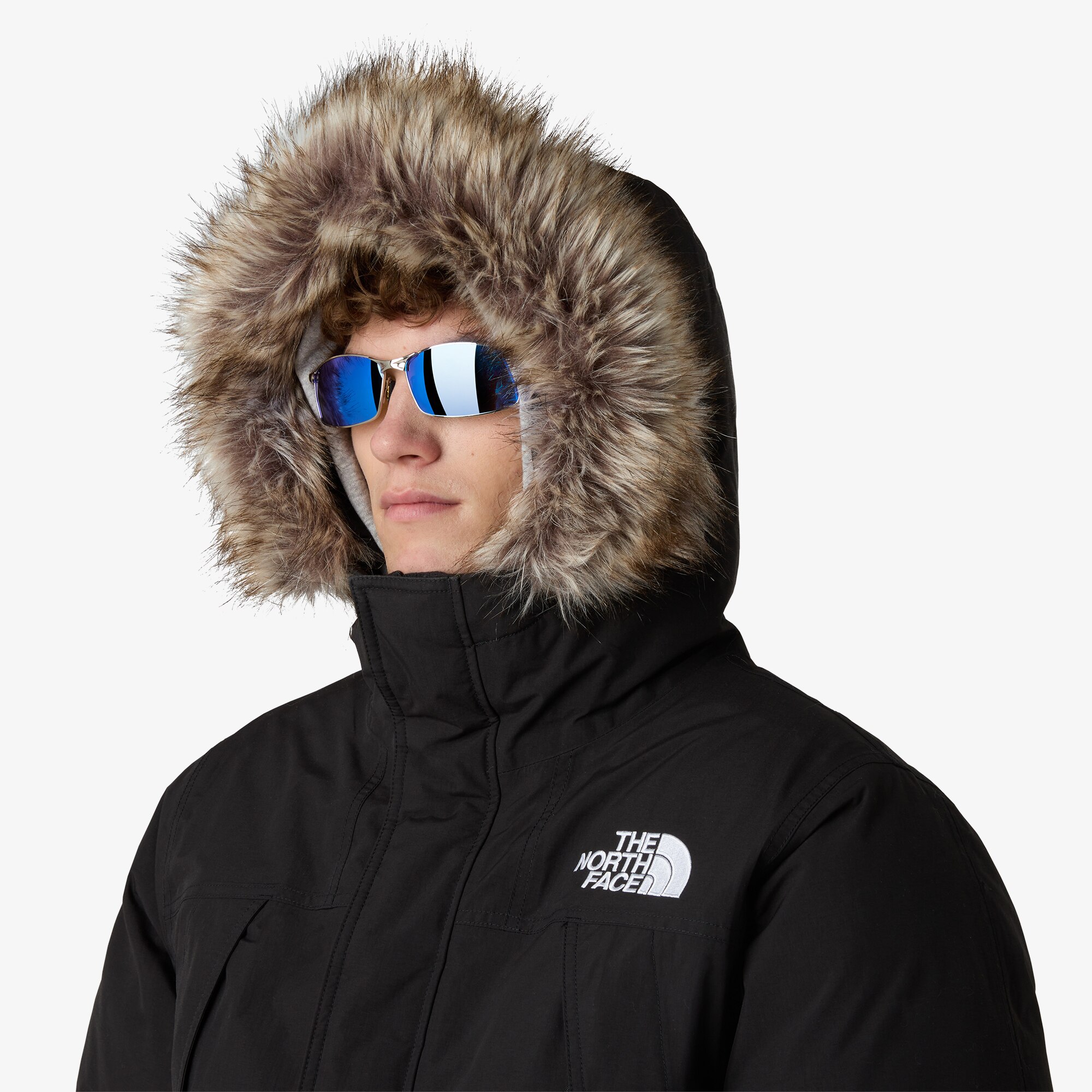 Parka de hombre McMurdo The North Face - Negro Negro-4