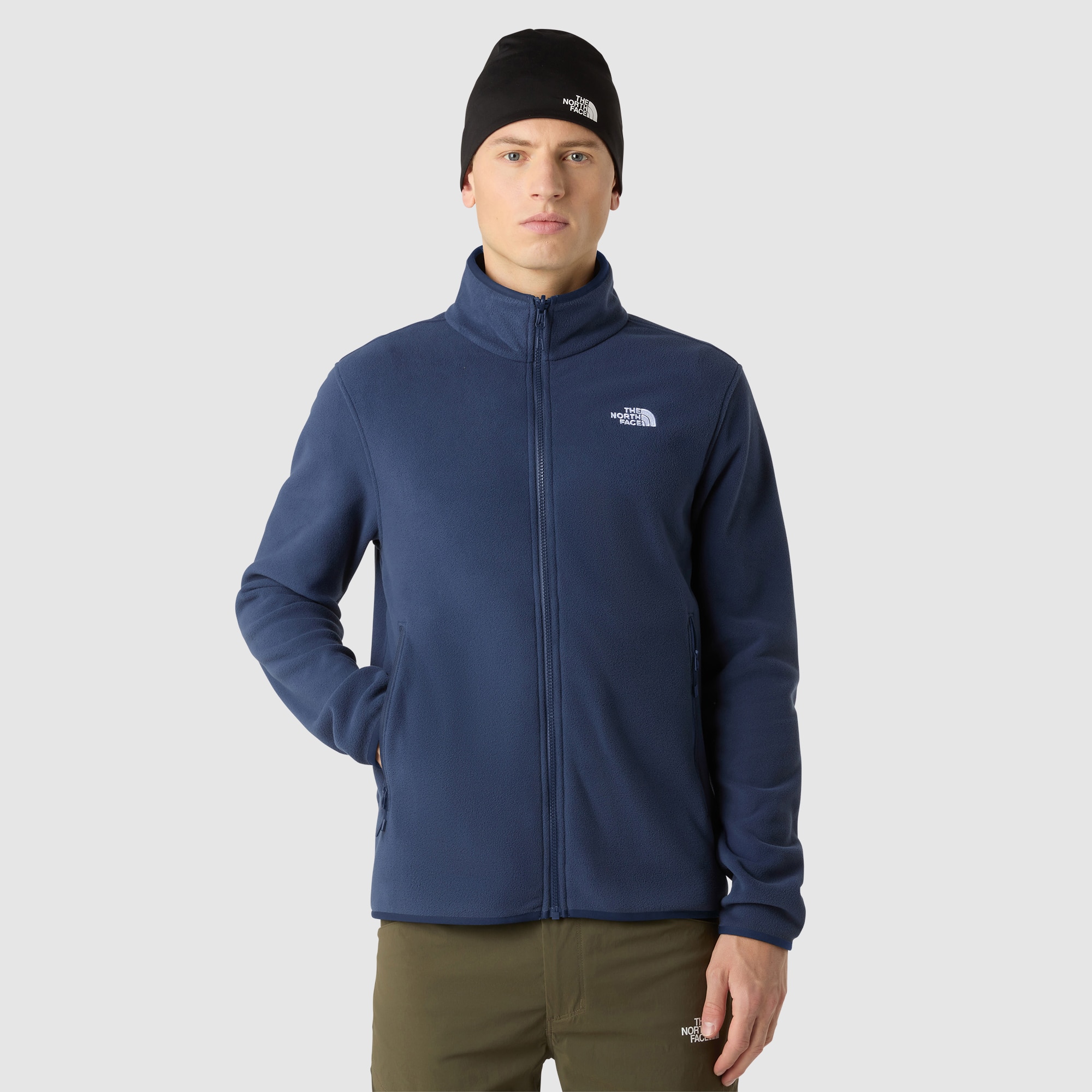 Forro polar con cremallera integral de hombre Glacier The North Face - Azul Azul-1