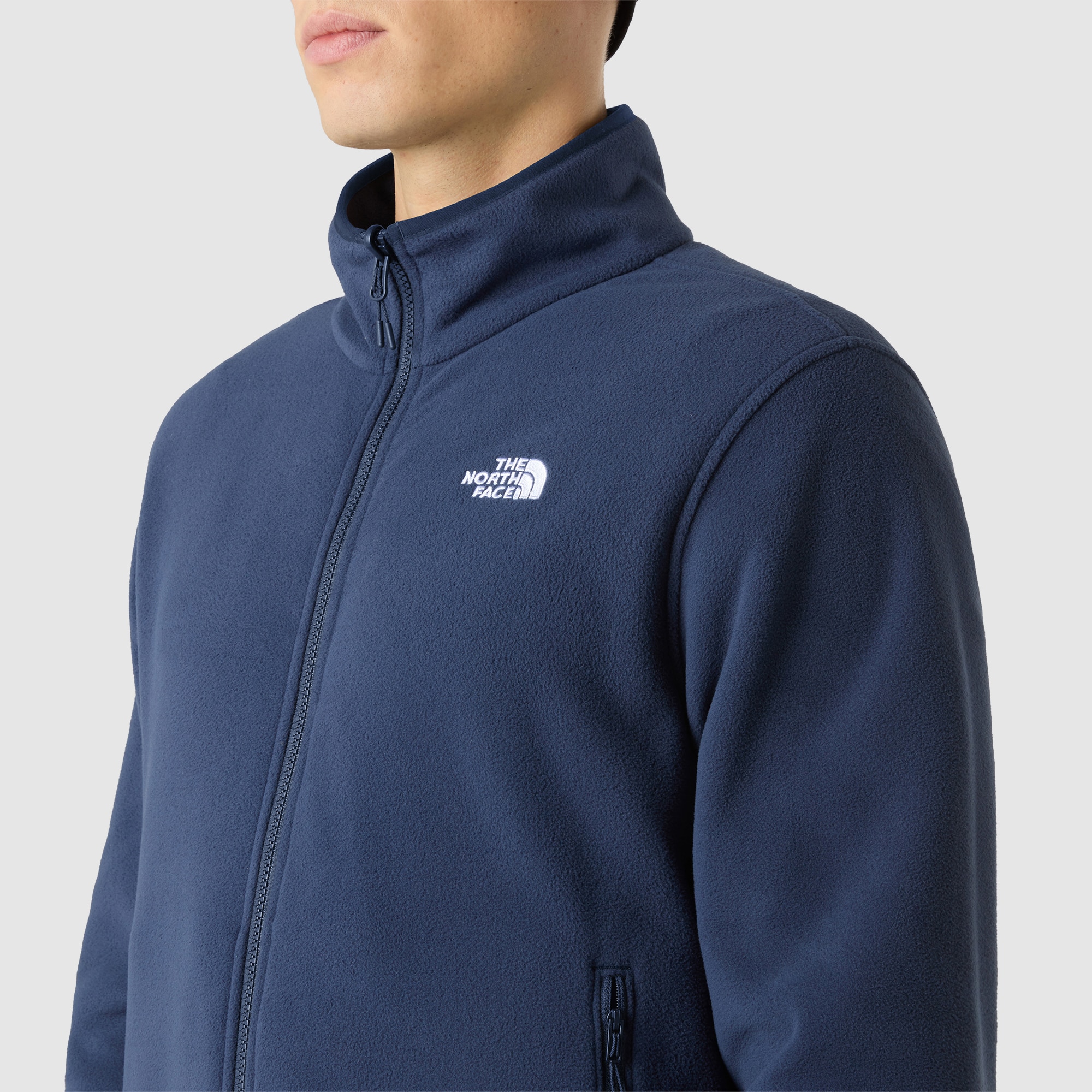 Forro polar con cremallera integral de hombre Glacier The North Face - Azul Azul-4