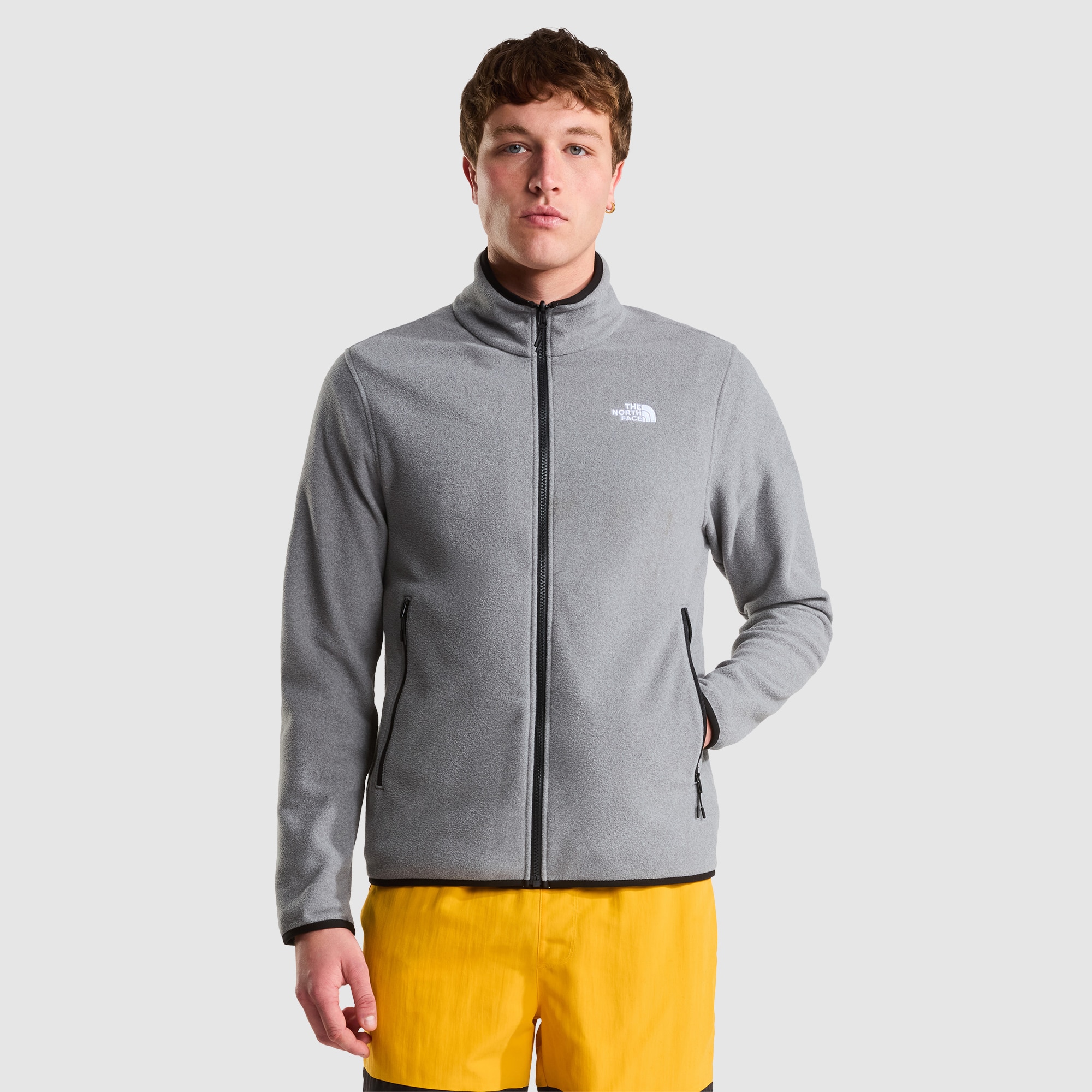 The North Face - Forro polar con cremallera integral de hombre Glacier The North Face.