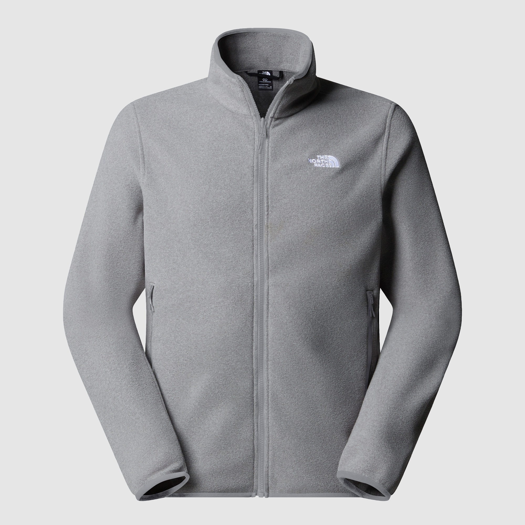 Forro polar con cremallera integral de hombre Glacier The North Face - Gris Gris-8