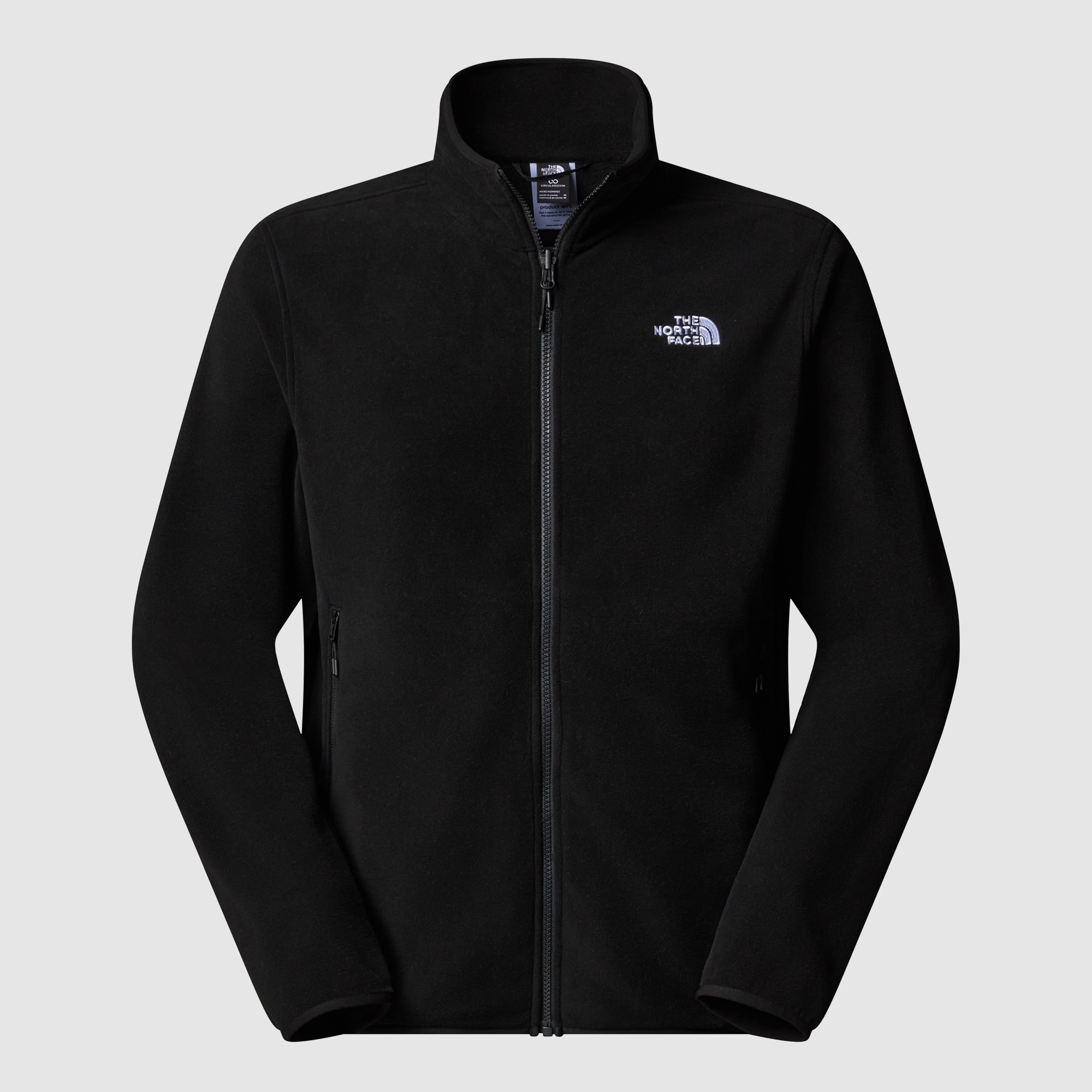 Forro polar con cremallera integral de hombre Glacier The North Face - Negro Negro-5