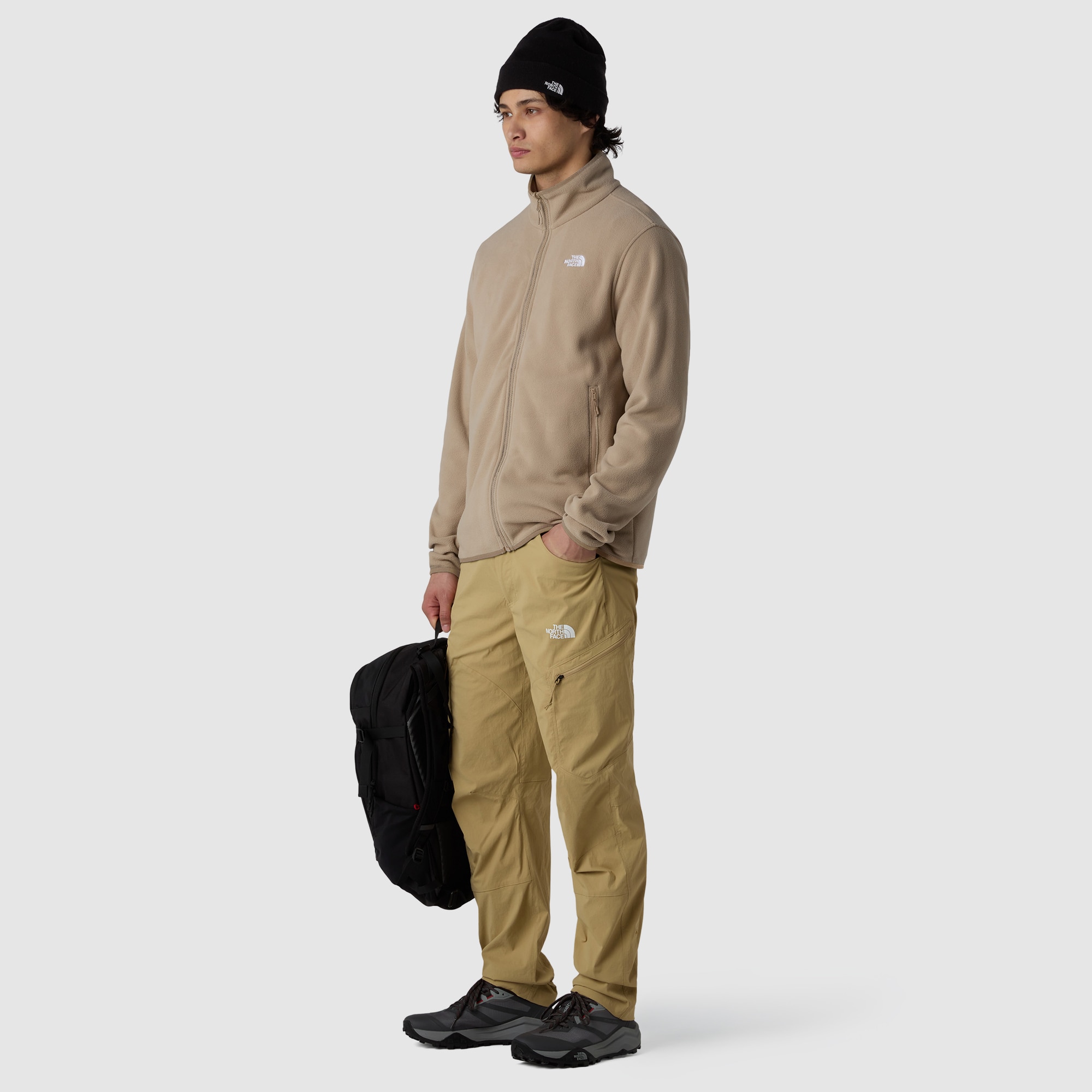 Imagen 2 de Forro polar con cremallera integral de hombre Glacier The North Face - Beige Beige