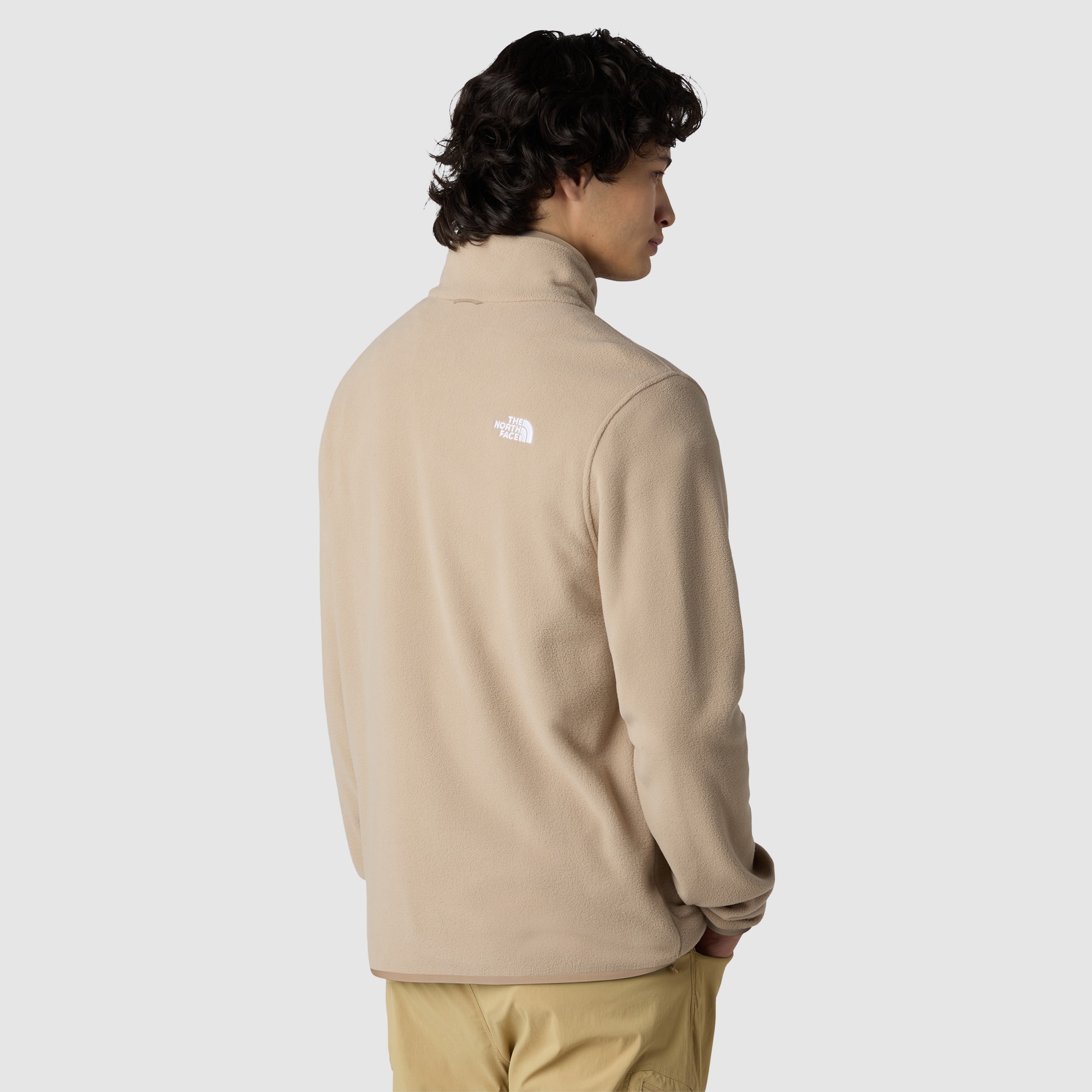 Imagen 3 de Forro polar con cremallera integral de hombre Glacier The North Face - Beige Beige
