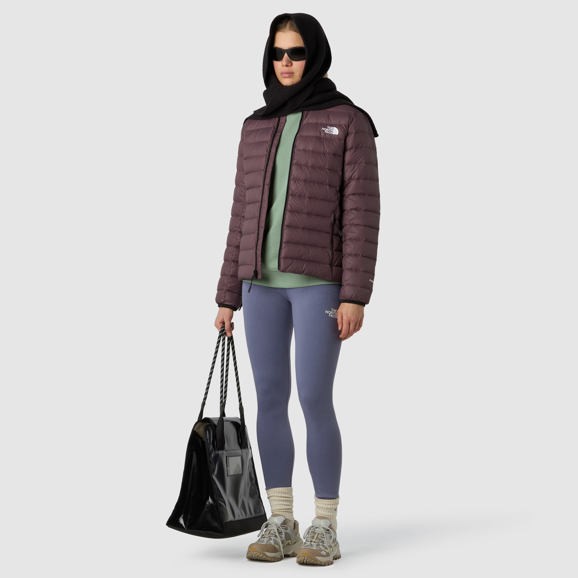 Imagen 2 de Chaqueta de plumón de mujer Classic The North Face - Morado Morado
