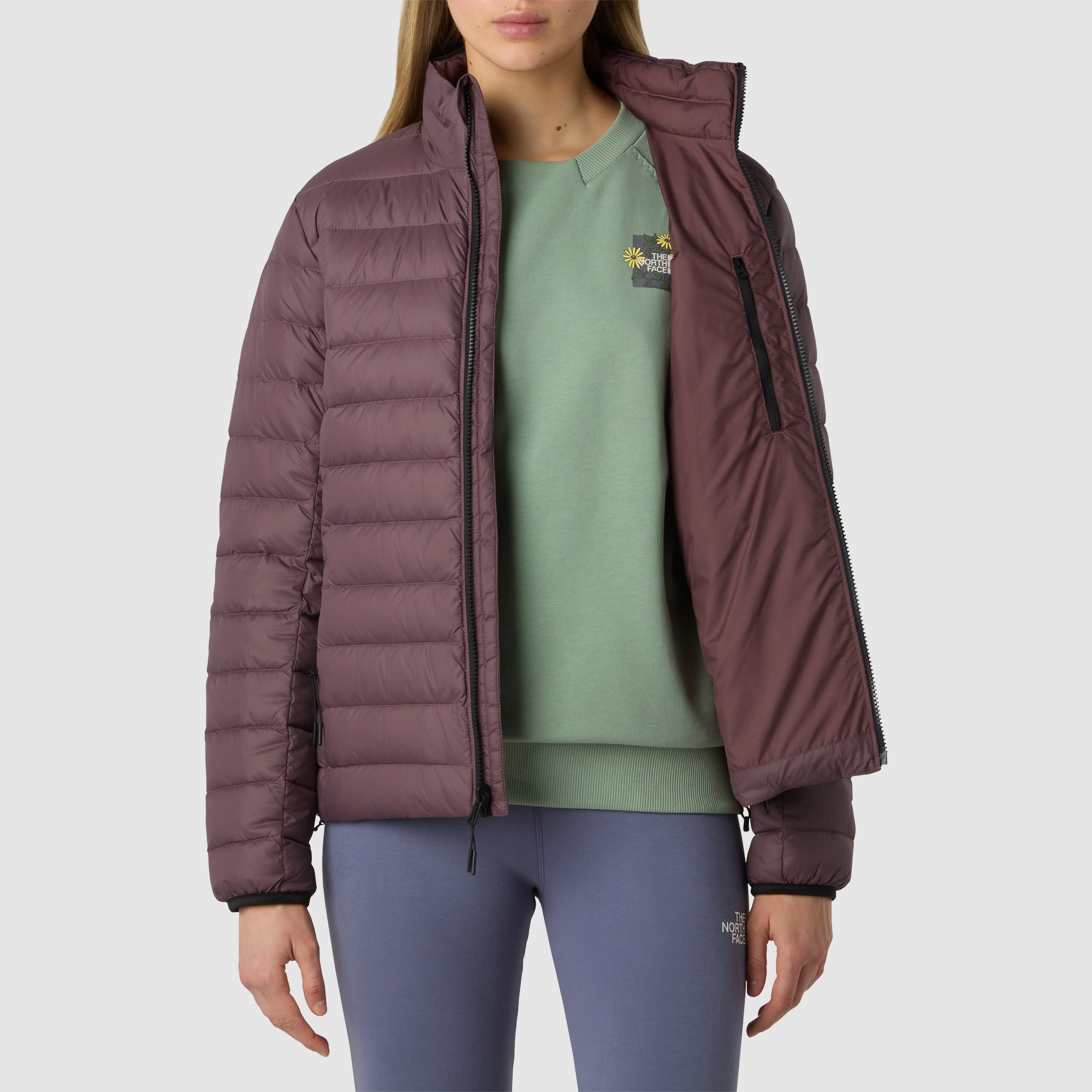 Imagen 7 de Chaqueta de plumón de mujer Classic The North Face - Morado Morado