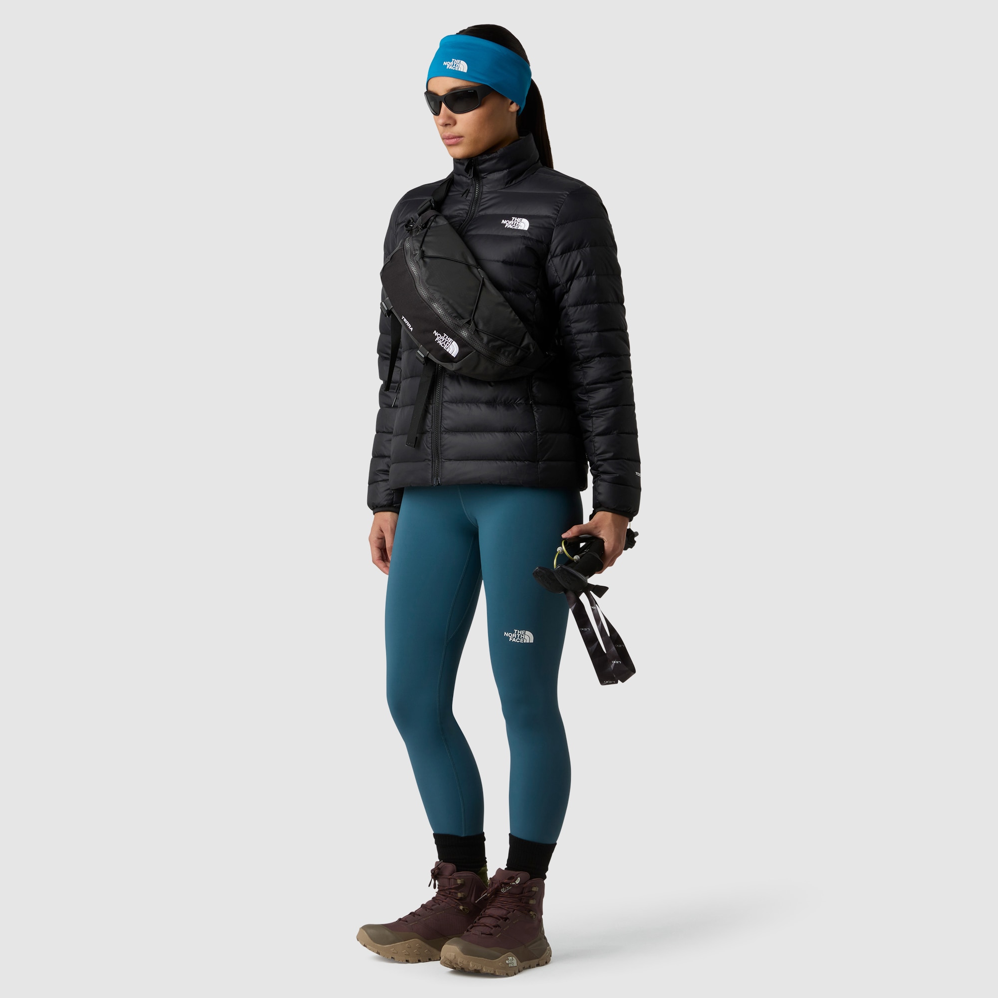 Chaqueta de plumón de mujer Classic The North Face - Negro Negro-2