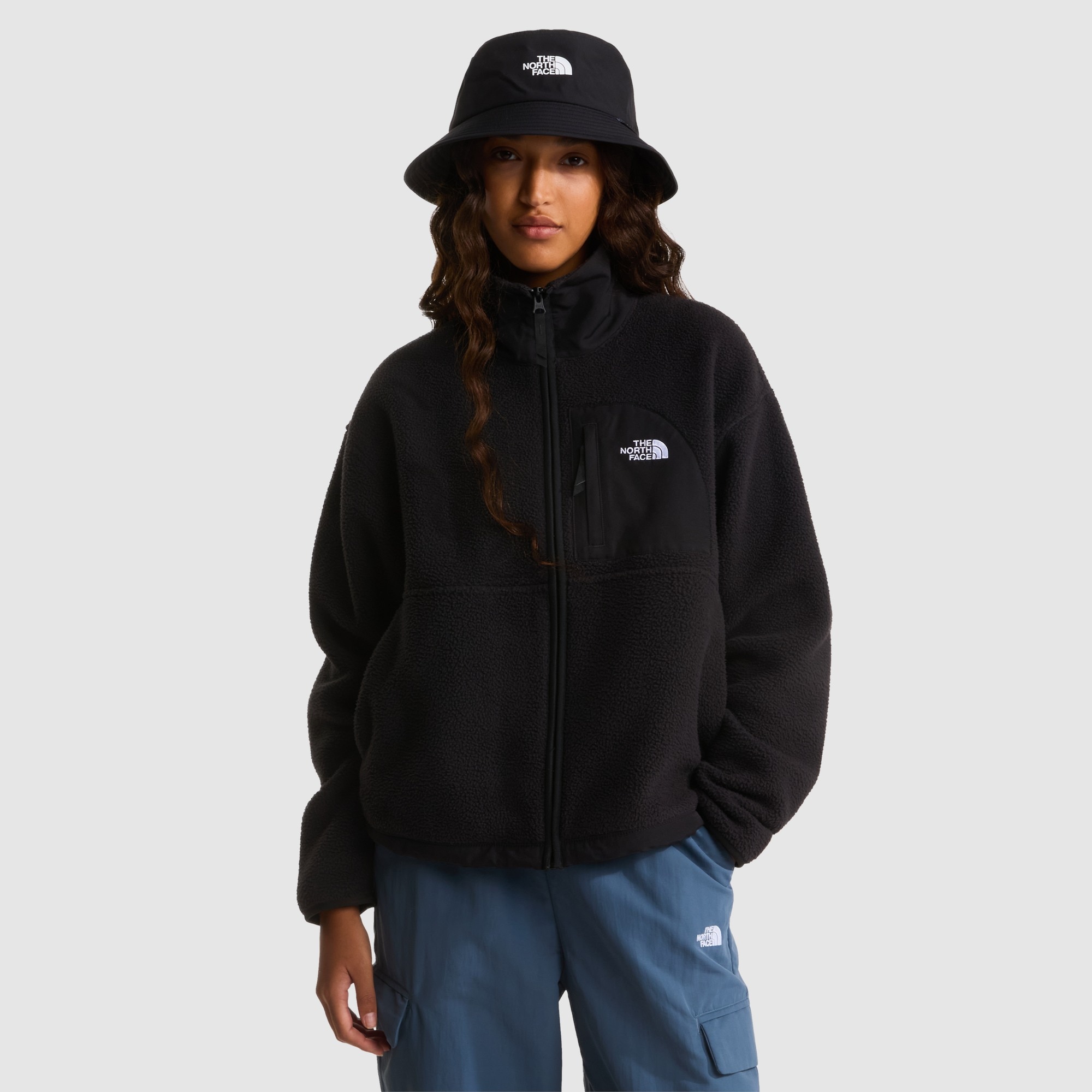 Chaqueta polar con cremallera integral para mujer Yumiori Off-Peak The North Face - Negro Negro-1