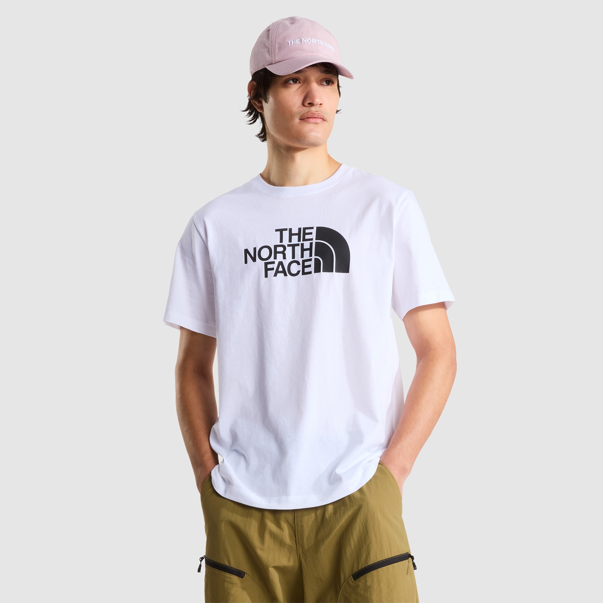 Camiseta recta para hombre Half Dome Evolution The North Face - Blanco Blanco-1