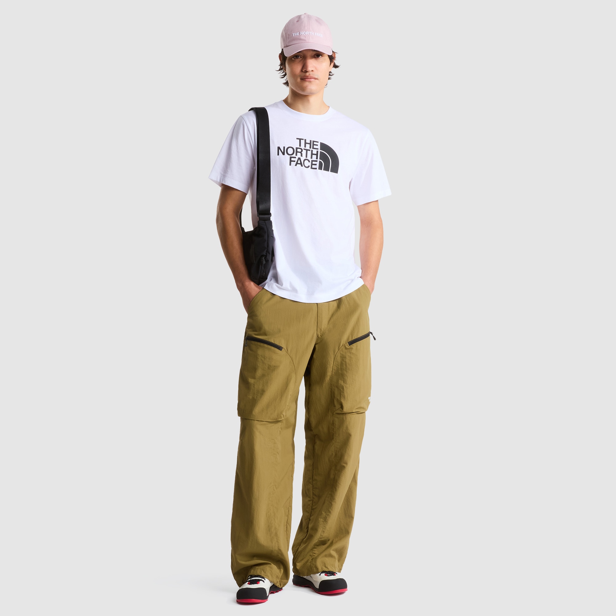 Camiseta recta para hombre Half Dome Evolution The North Face - Blanco Blanco-2