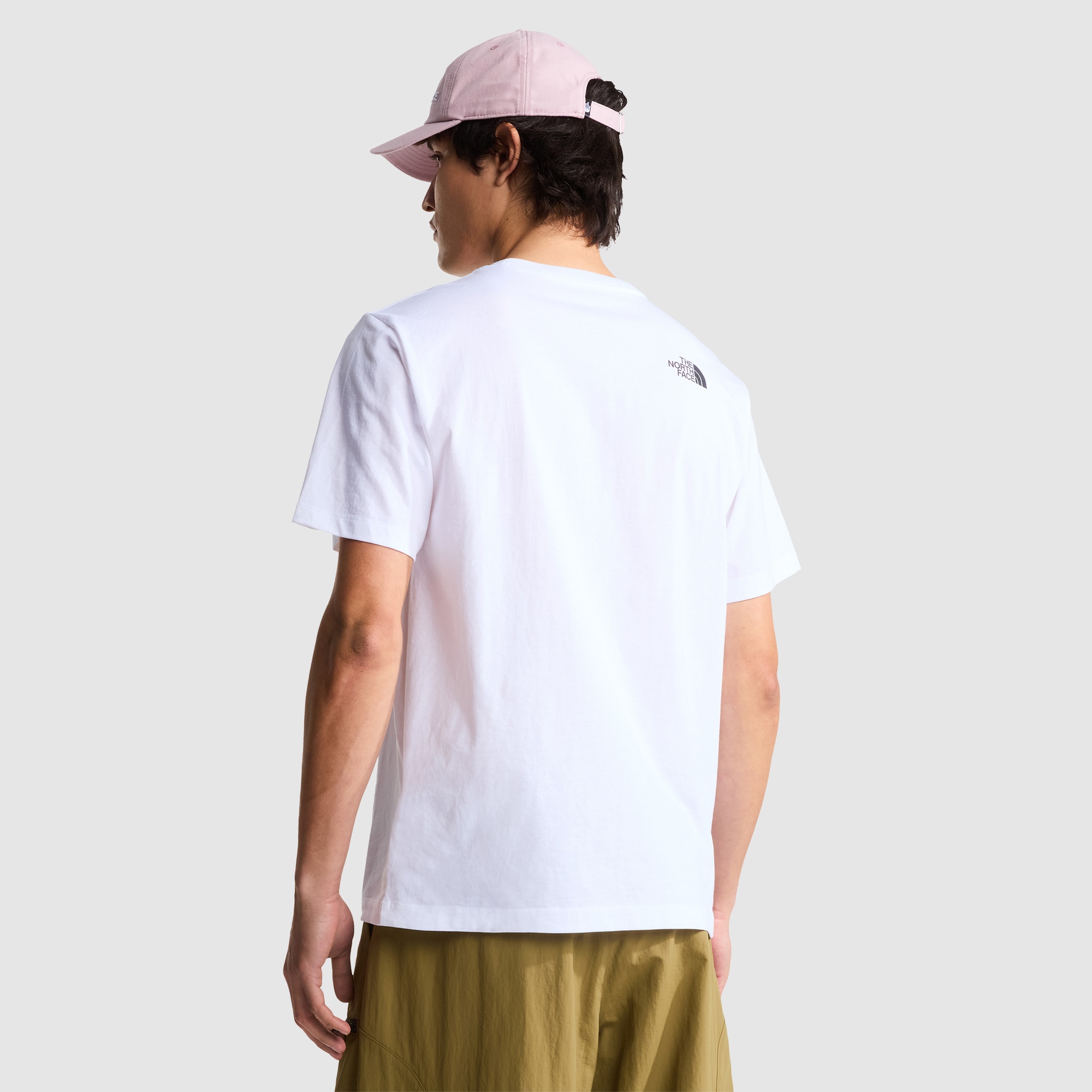 Camiseta recta para hombre Half Dome Evolution The North Face - Blanco Blanco-3